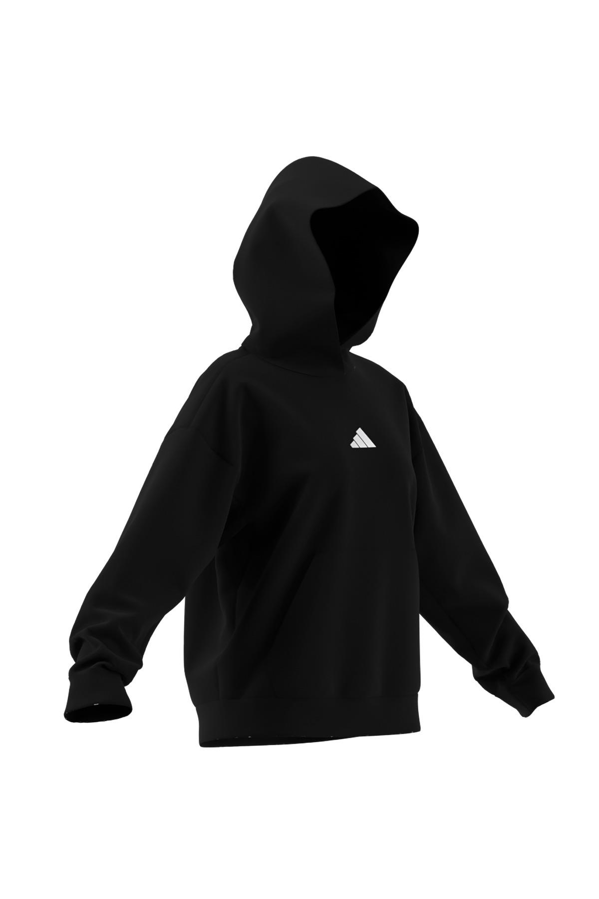 adidas Kadın  Siyah  Sweatshirt W ALL SZN HL HD JX4346
