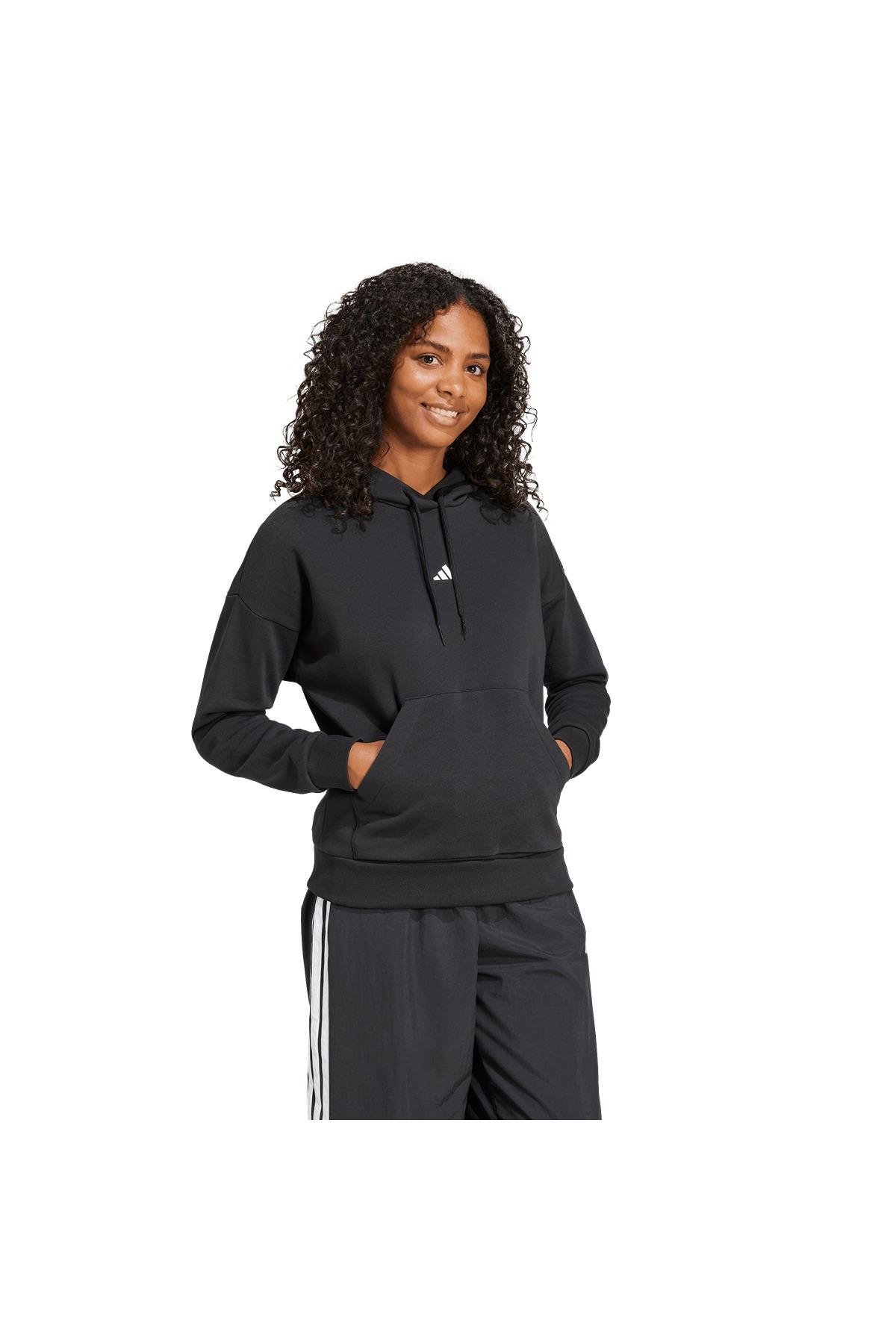 adidas Kadın  Siyah  Sweatshirt W SL FC HD JN1861