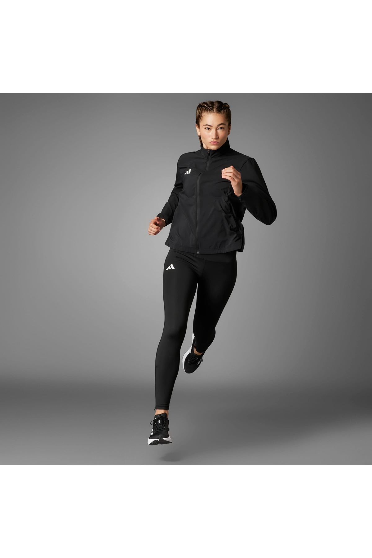adidas  Kadın Siyah  Tayt Adizero E 1/1 L IP3085