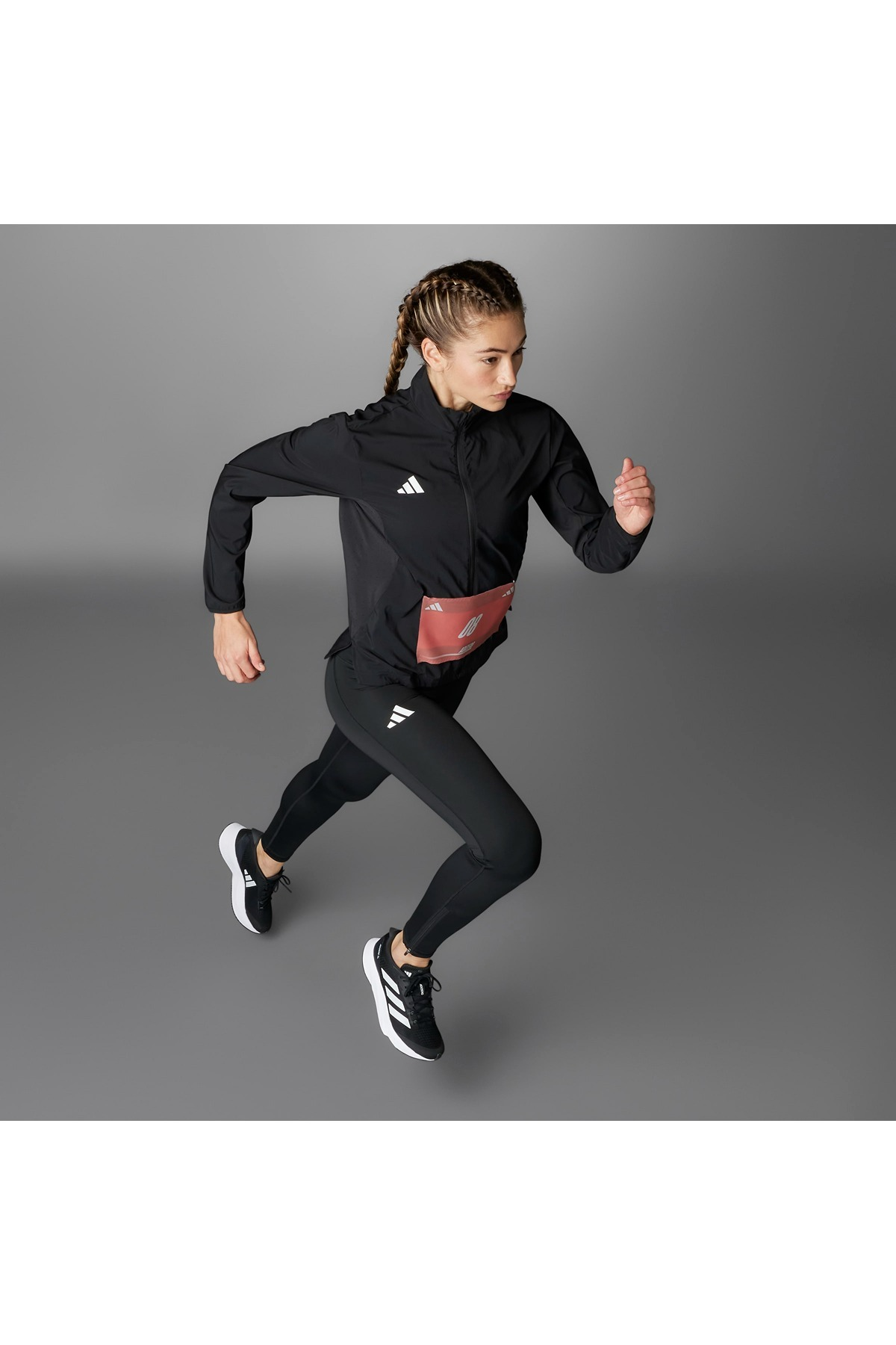 adidas  Kadın Siyah  Tayt Adizero E 1/1 L IP3085