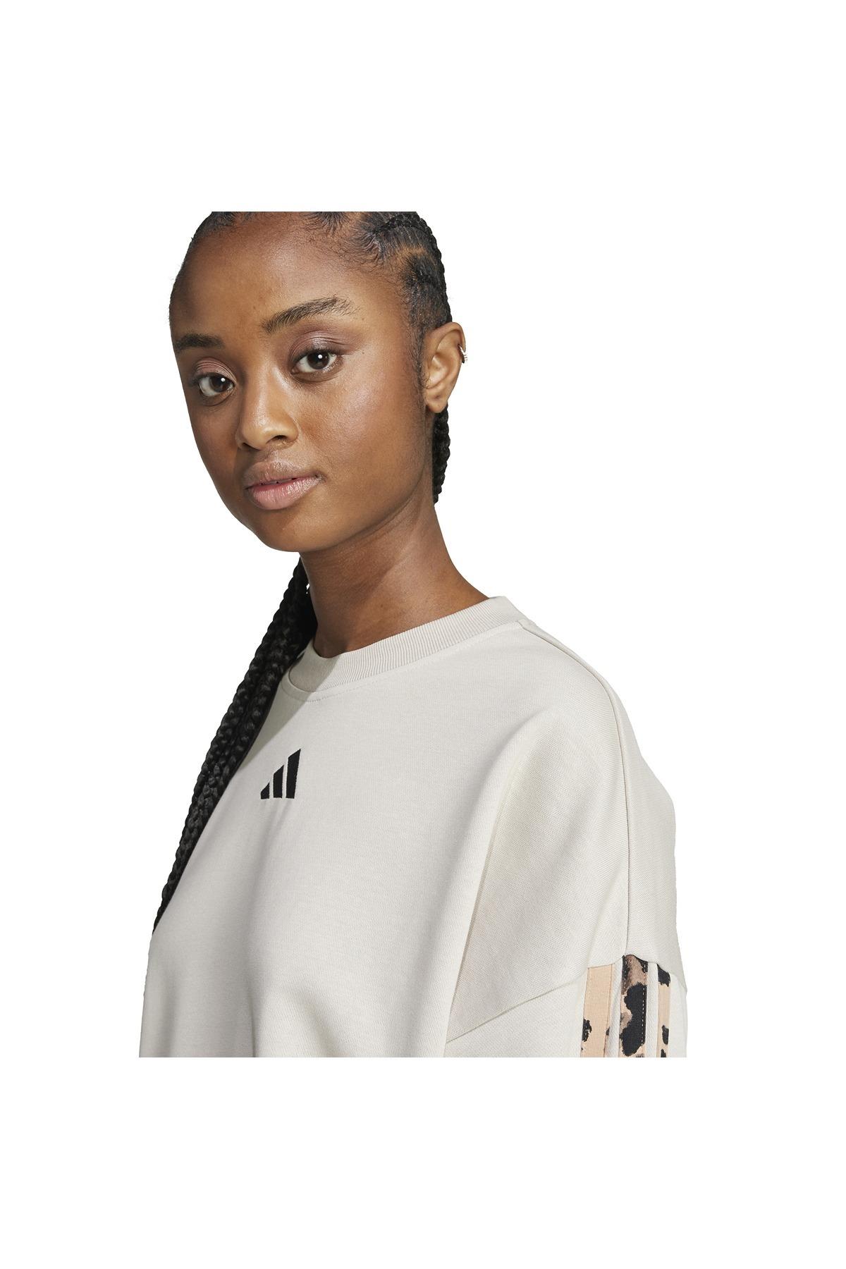 adidas Kadın   Sweatshirt W AOP SWT JM1836