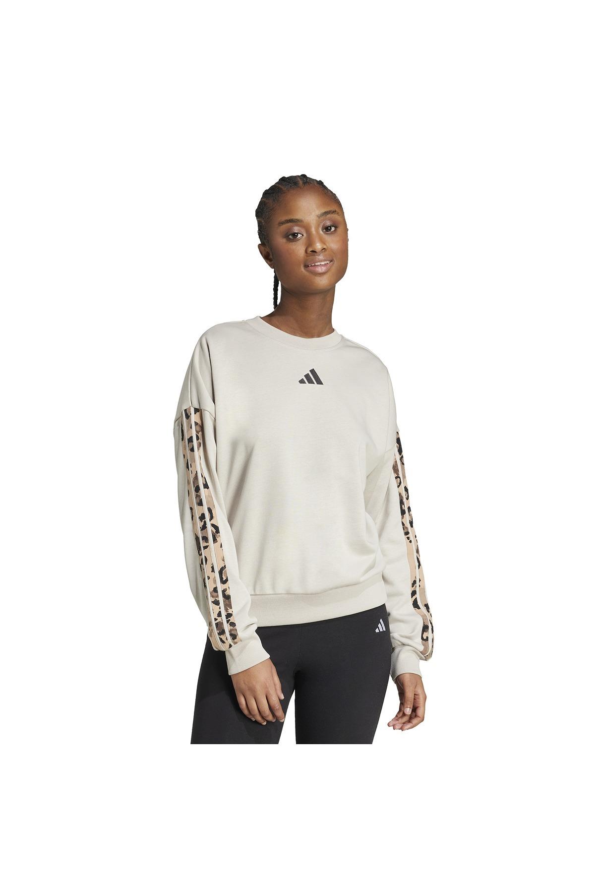 adidas Kadın   Sweatshirt W AOP SWT JM1836