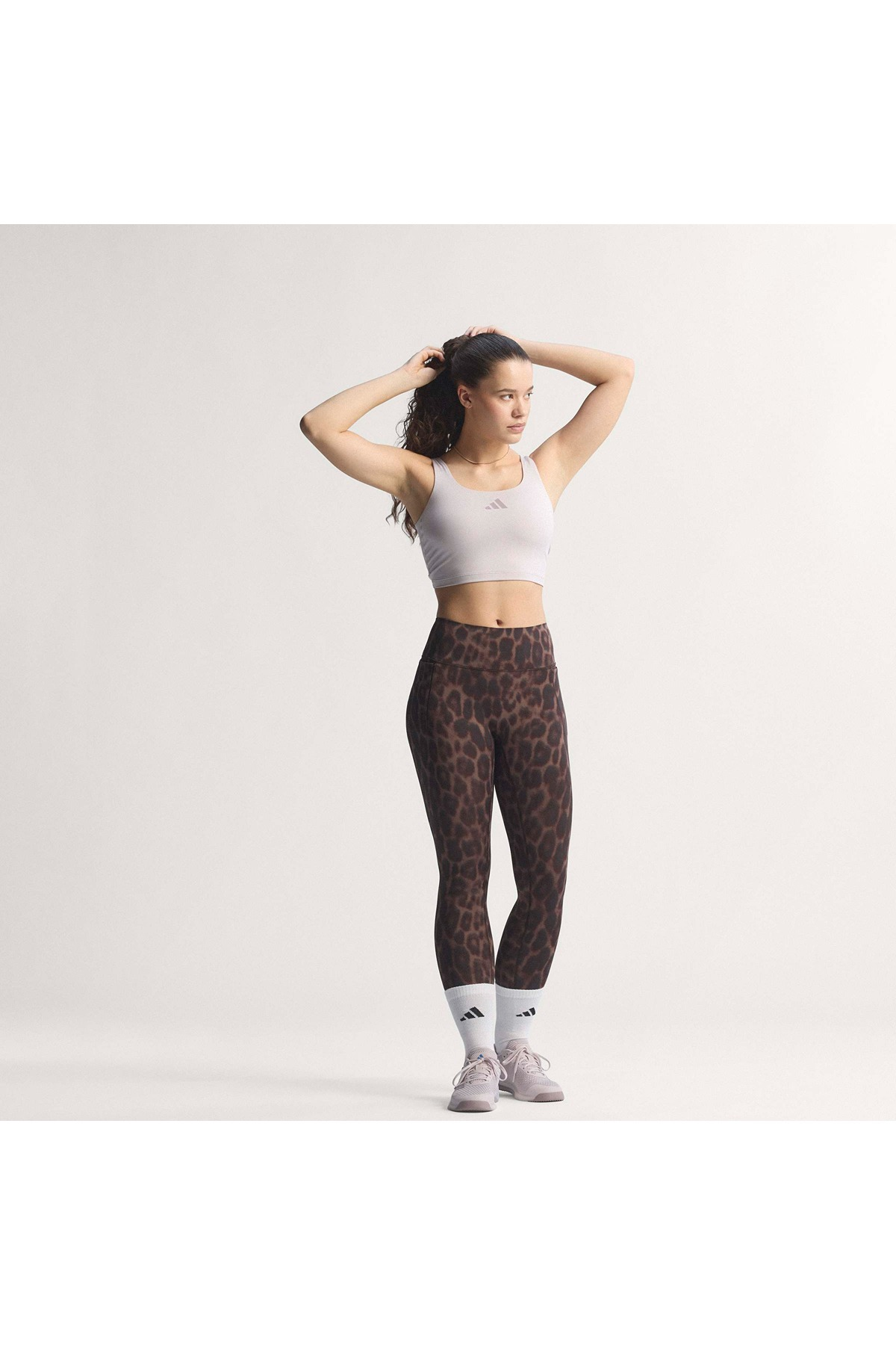 adidas  Kadın  Tayt OPT AOP 7/8 L KF9094