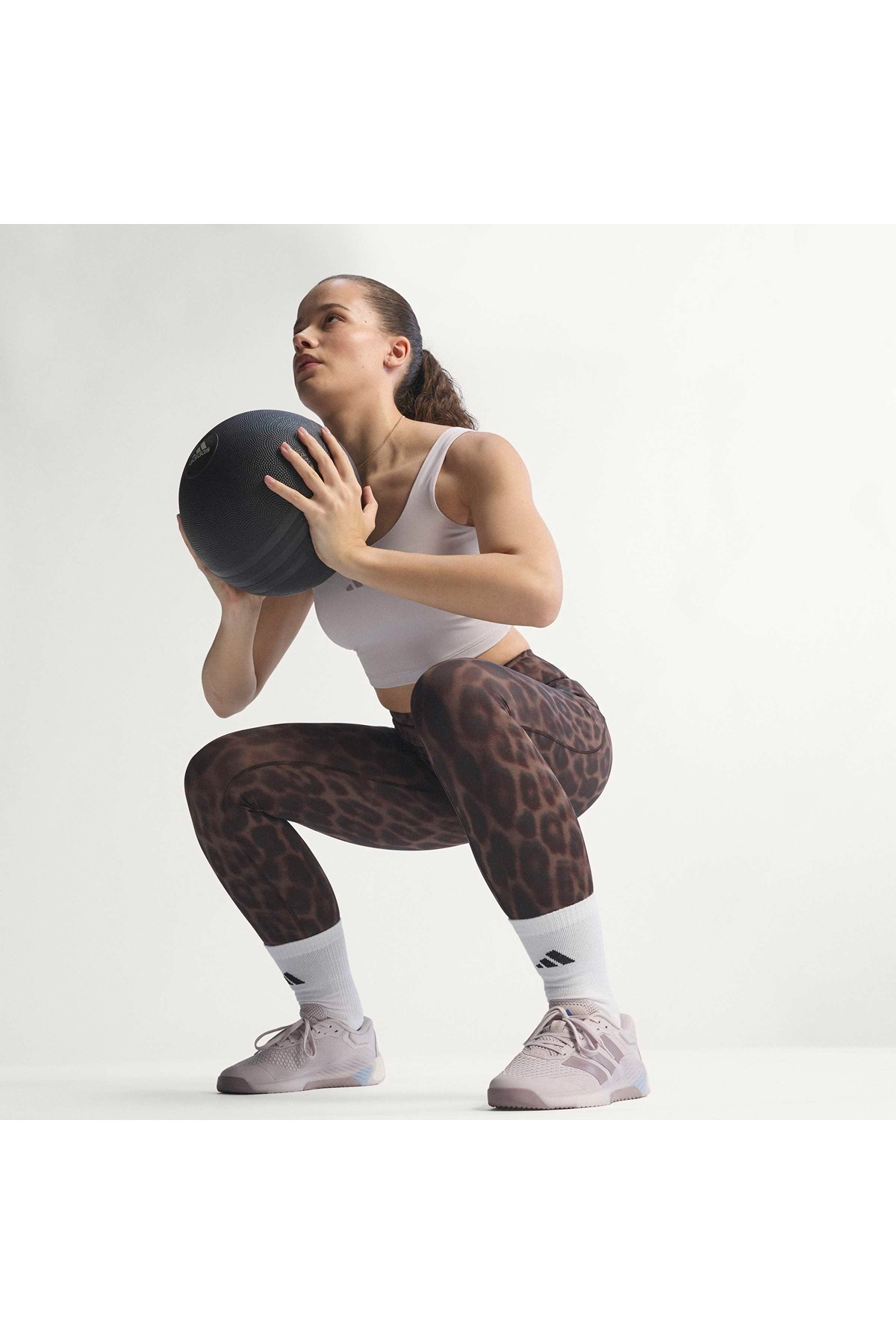 adidas  Kadın  Tayt OPT AOP 7/8 L KF9094