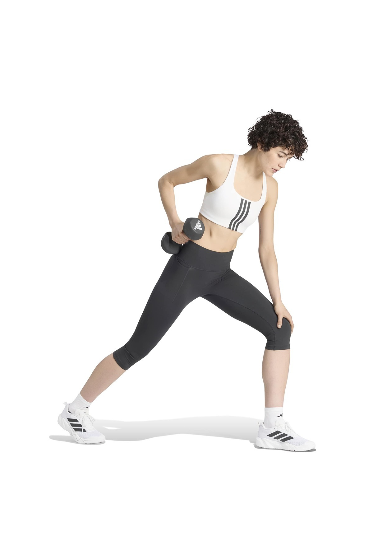adidas Kadın Tayt OPT CON CAPRI L KV4333