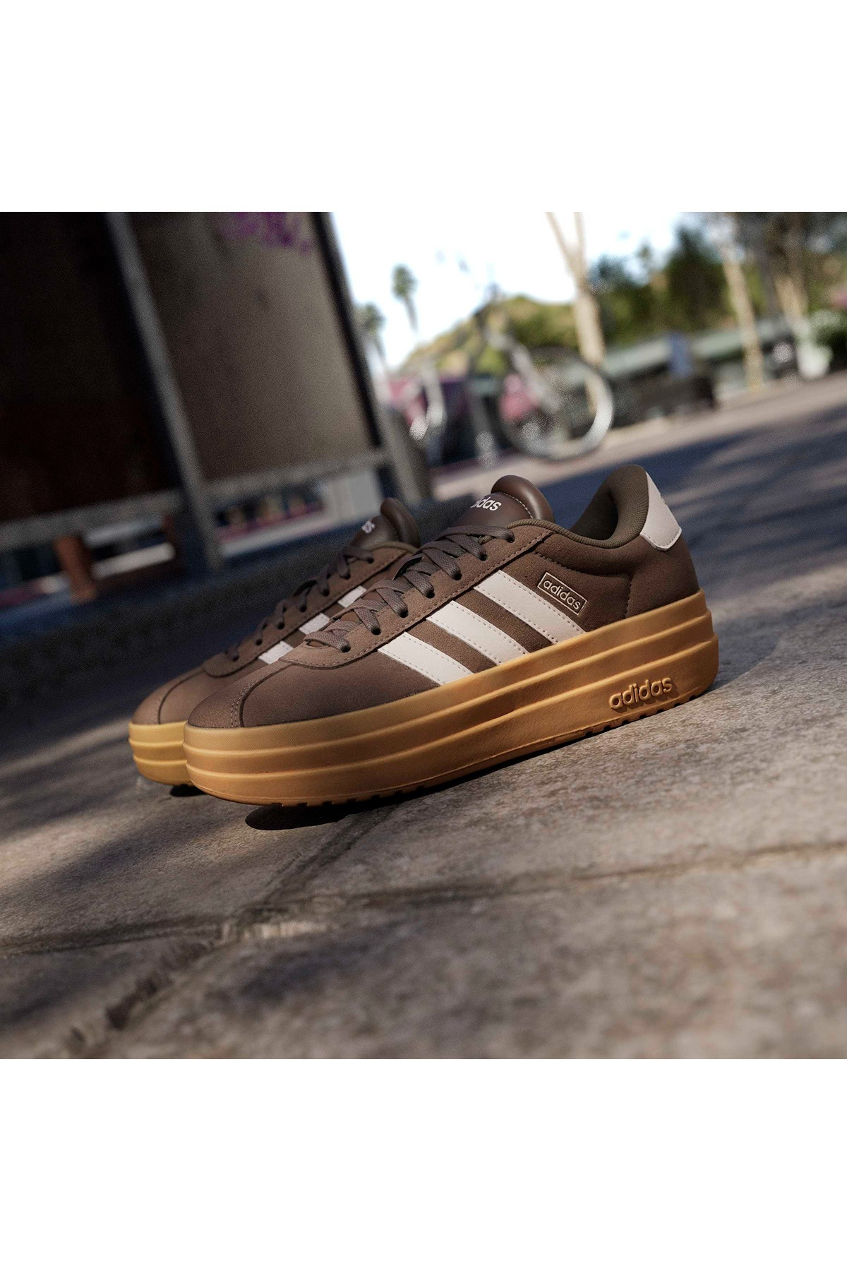 adidas  Kadın  Yürüyüş Ayakkabısı VL COURT BOLD IH9152