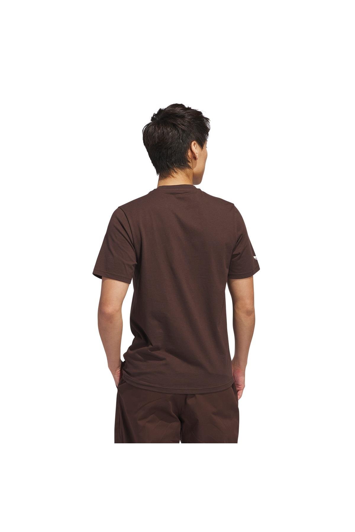 adidas Kahverengi Erkek   T-Shirt SHMOO G TEE 3 JC7651