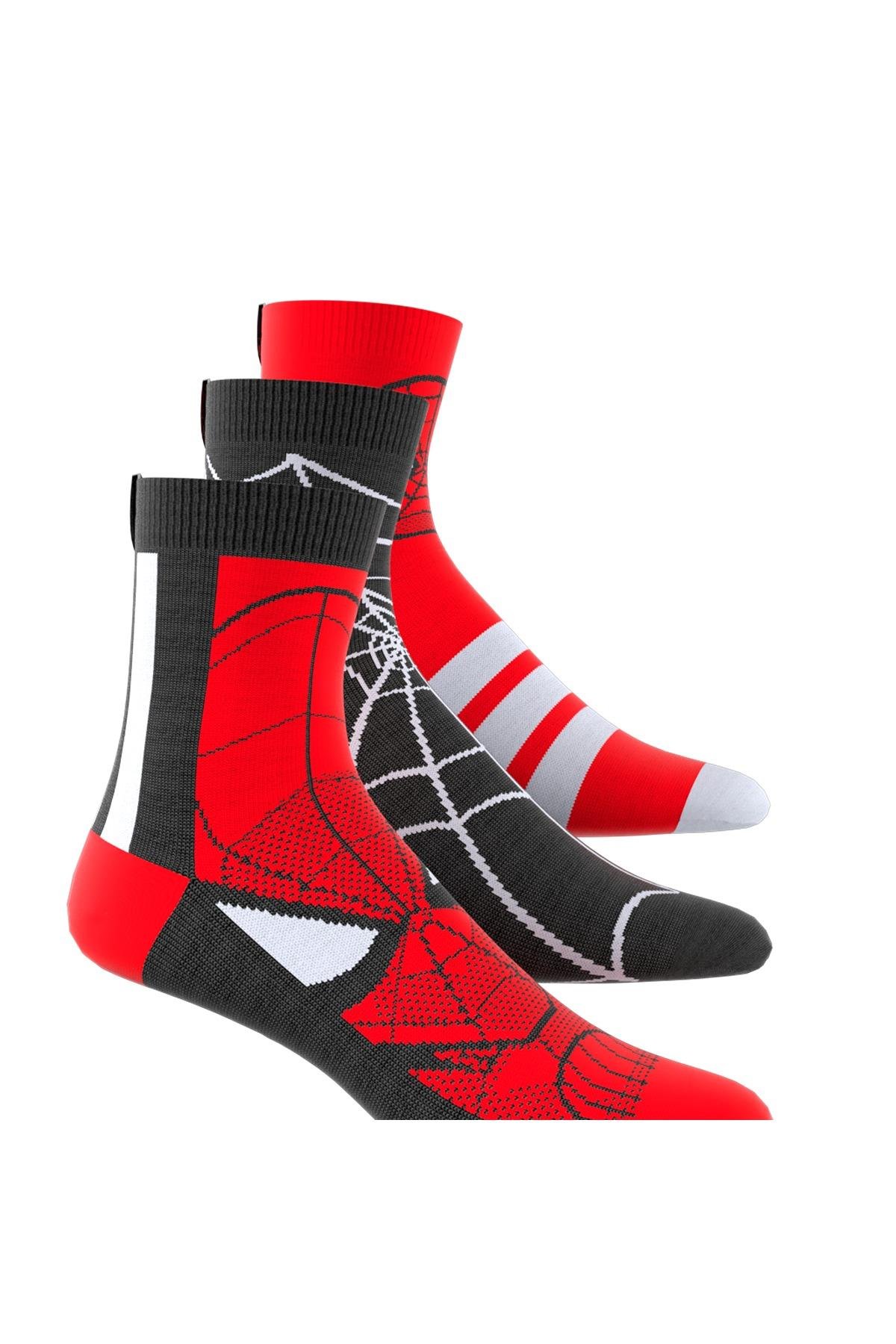 adidas Kırmızı Çocuk   Çorap LK MRVL SM 3PP JG5787