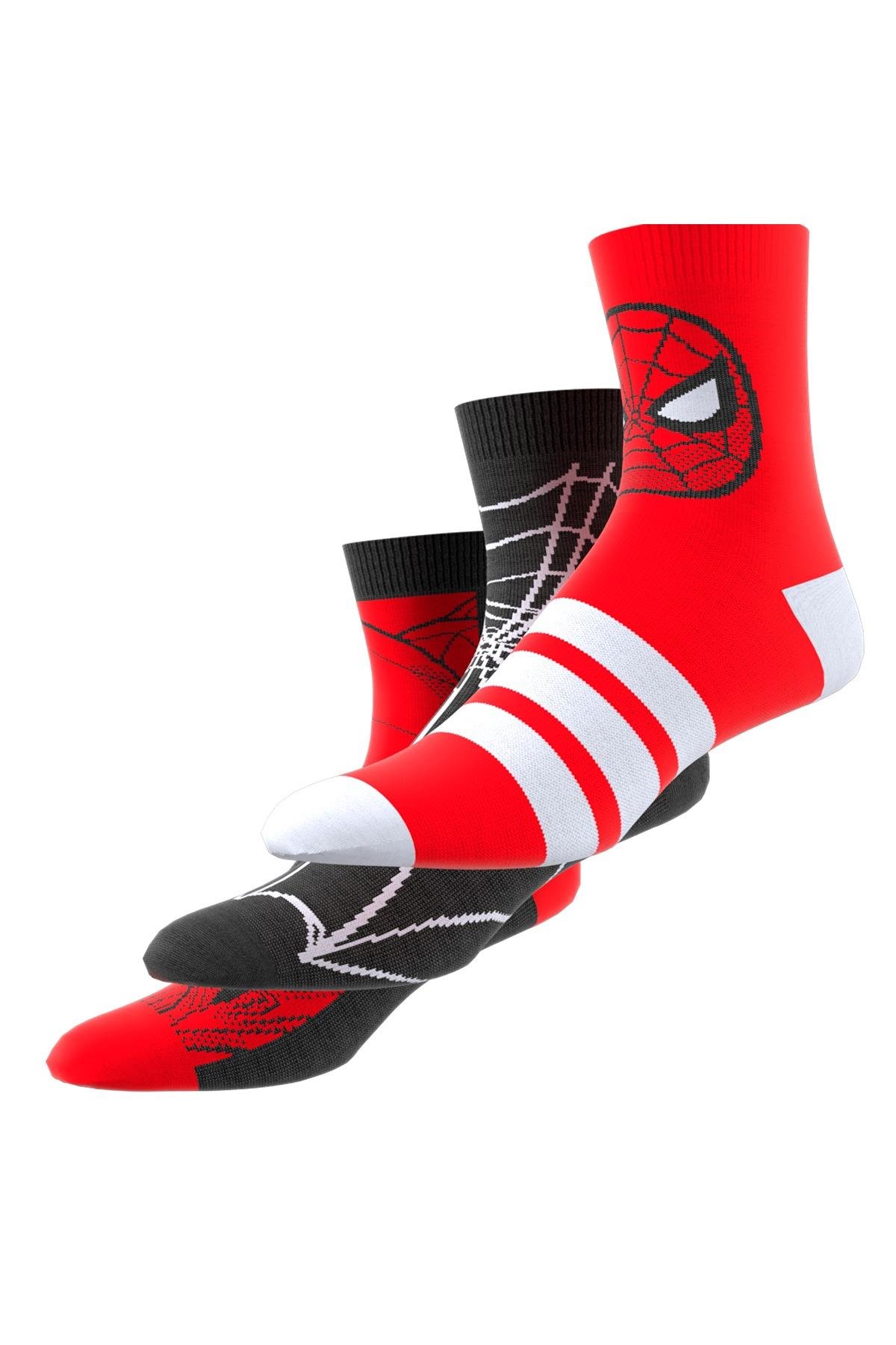 adidas Kırmızı Çocuk   Çorap LK MRVL SM 3PP JG5787