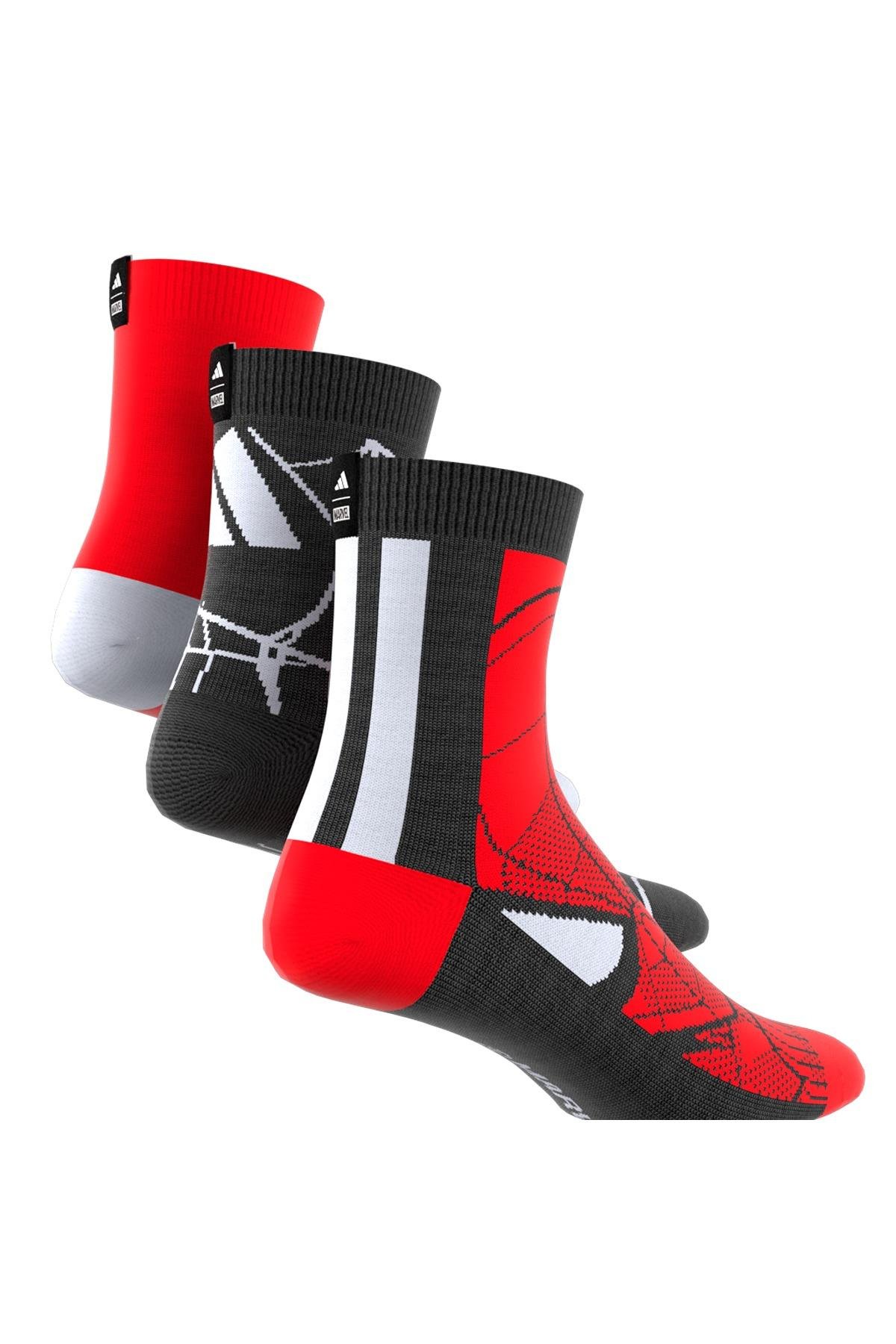 adidas Kırmızı Çocuk   Çorap LK MRVL SM 3PP JG5787