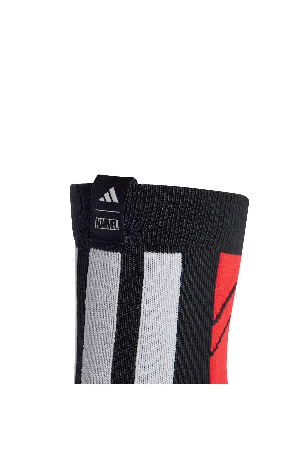 adidas Kırmızı Çocuk   Çorap LK MRVL SM 3PP JG5787