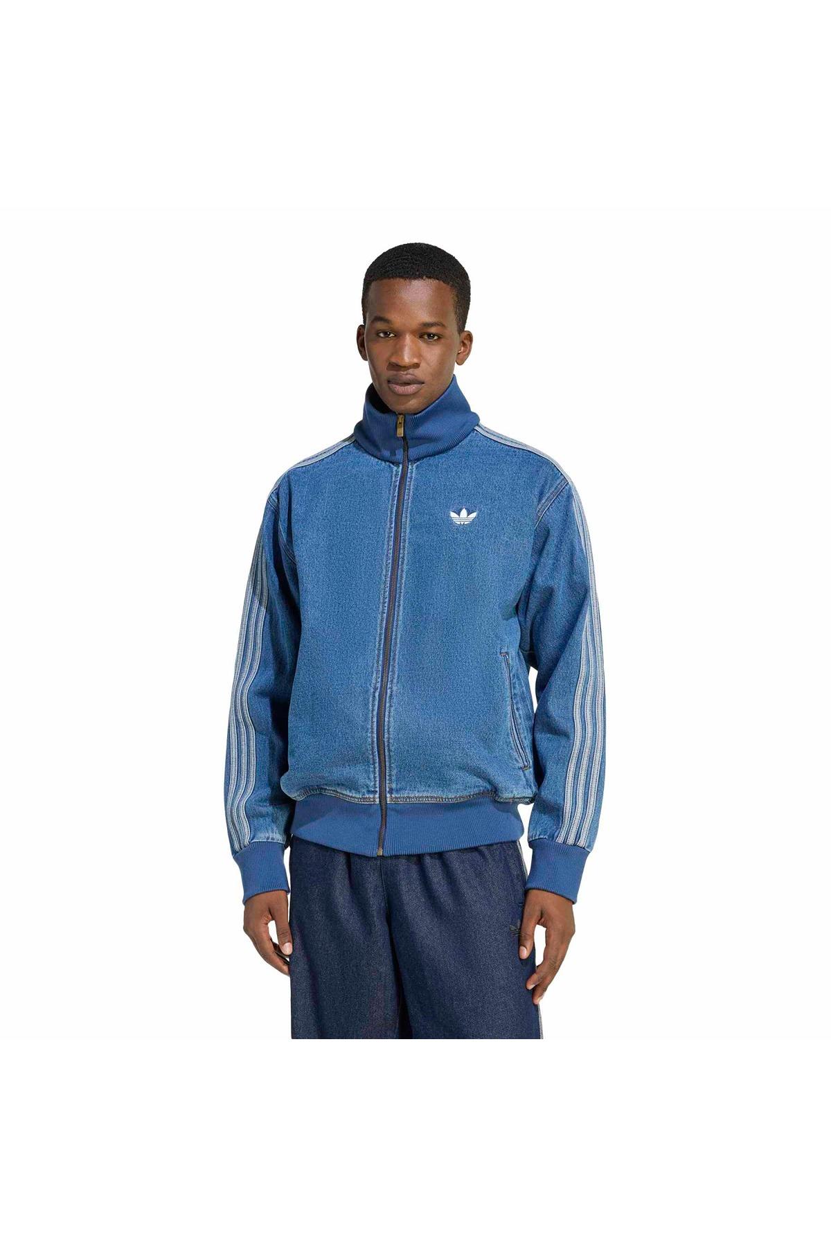 adidas Lacivert  Erkek  Ceket DENIM FB TT KD1517