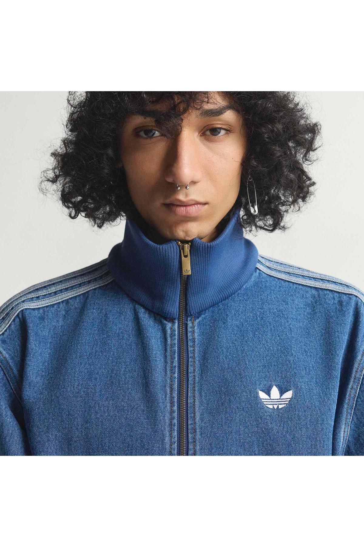 adidas Lacivert  Erkek  Ceket DENIM FB TT KD1517