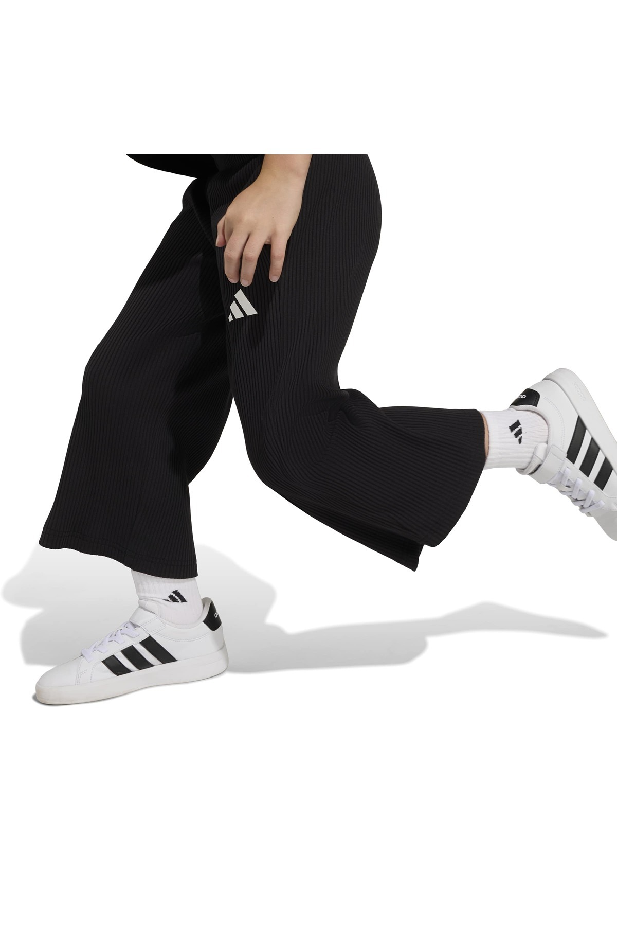 adidas LG SWTP FT TS Siyah Çocuk   Eşofman KC2118