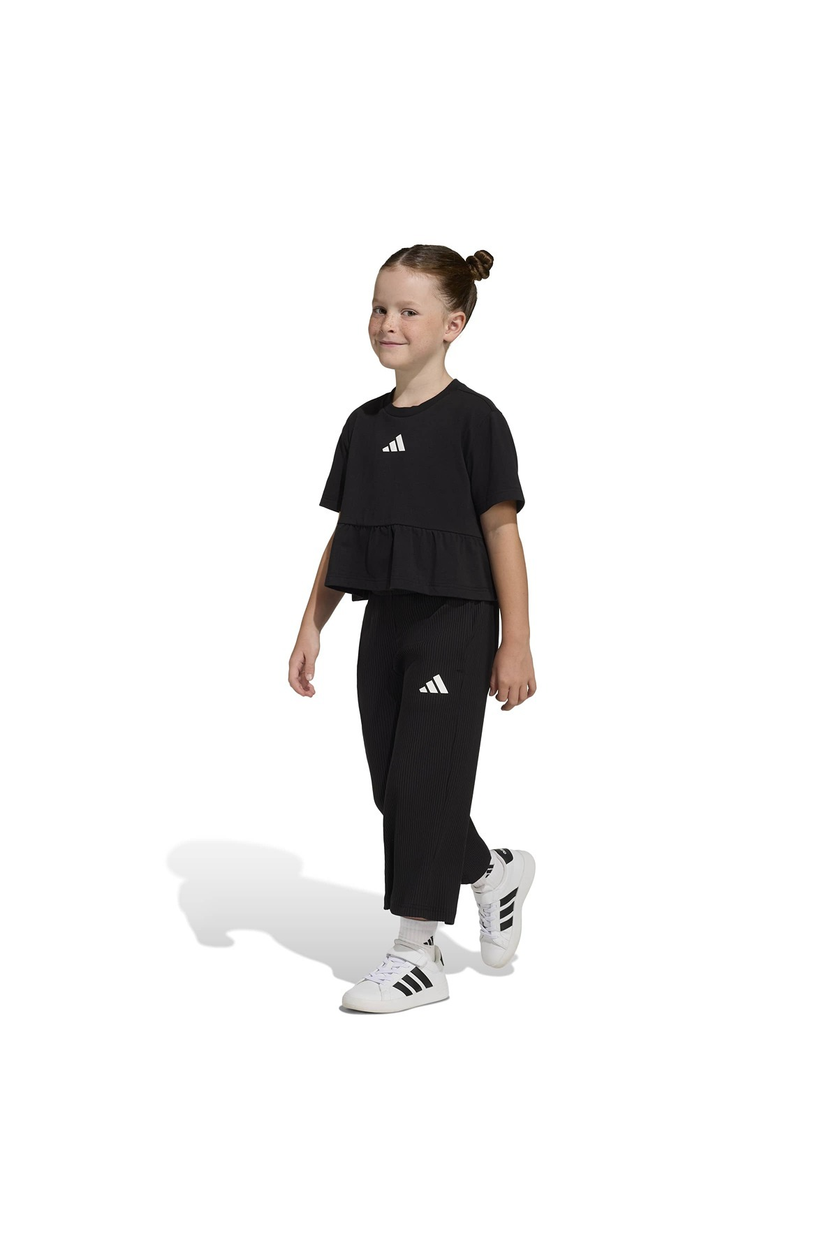 adidas LG SWTP FT TS Siyah Çocuk   Eşofman KC2118