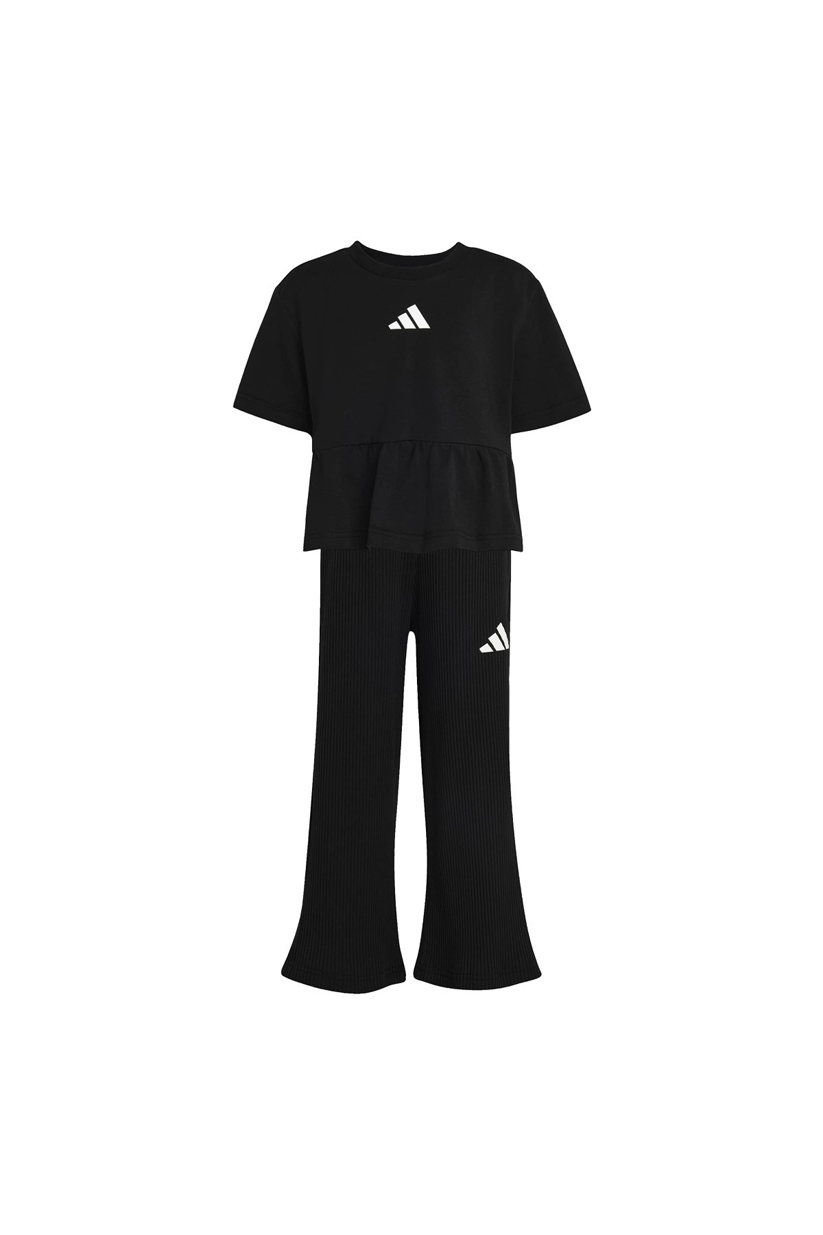 adidas LG SWTP FT TS Siyah Çocuk   Eşofman KC2118