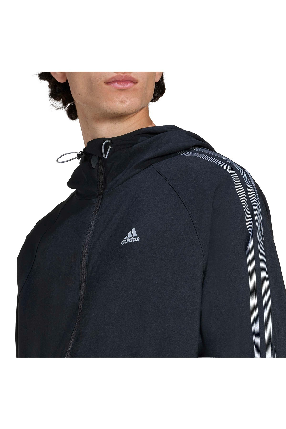 adidas LIGHTWINDRUNNER Erkek  Siyah  Ceket KE2665