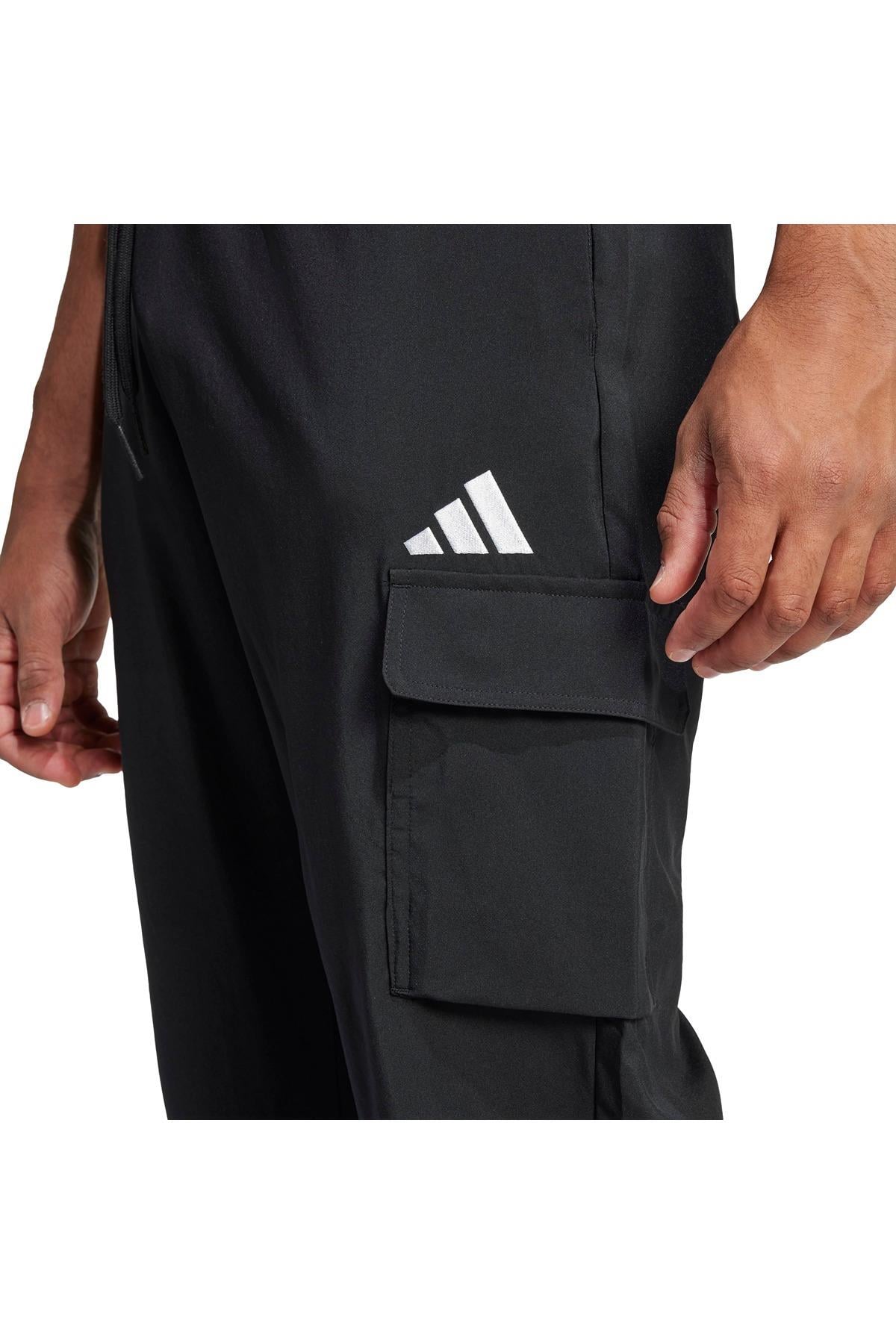 adidas M SL CARGO PT Erkek  Siyah  Eşofman Altı JF3538