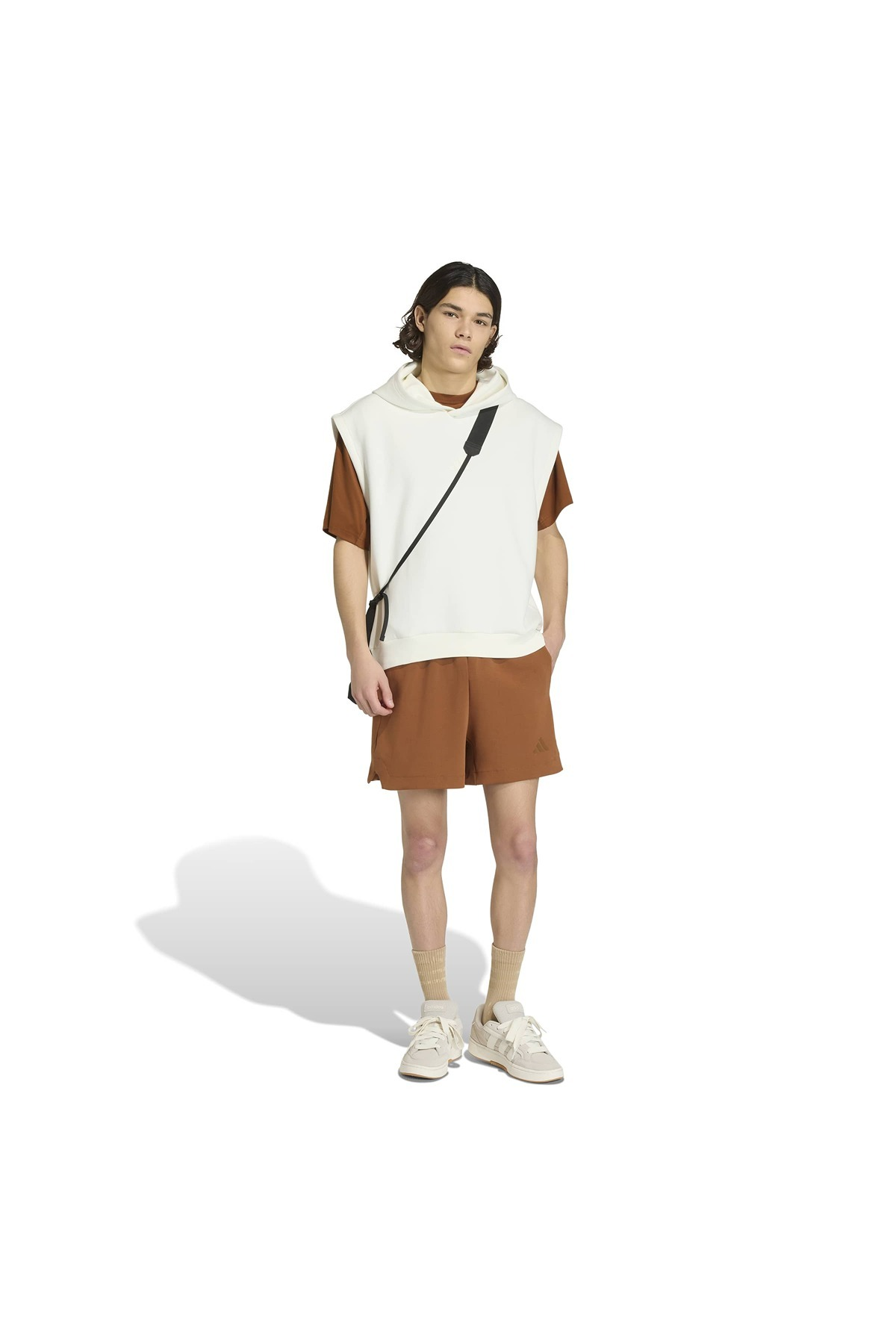 adidas M SL SK SHO Kahverengi Erkek   Şort KF8582
