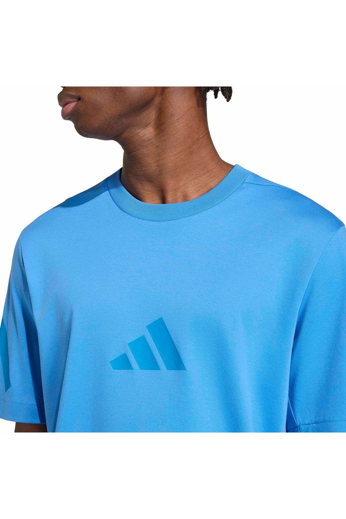 adidas M Z.N.E. TEE Mavi Erkek   T-shirt KE4697