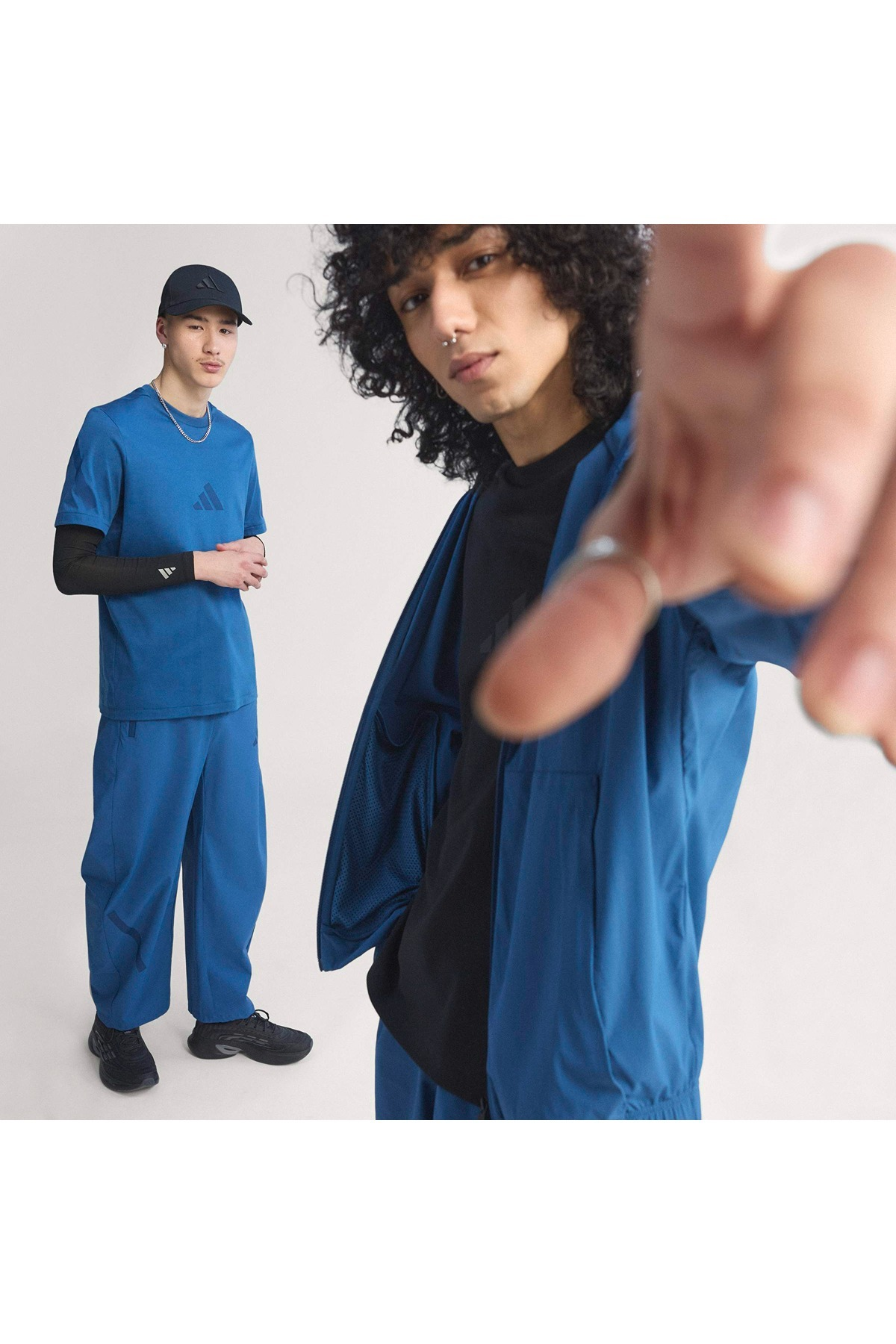 adidas M Z.N.E. WV PT Erkek  Mavi  Eşofman Altı KF0577