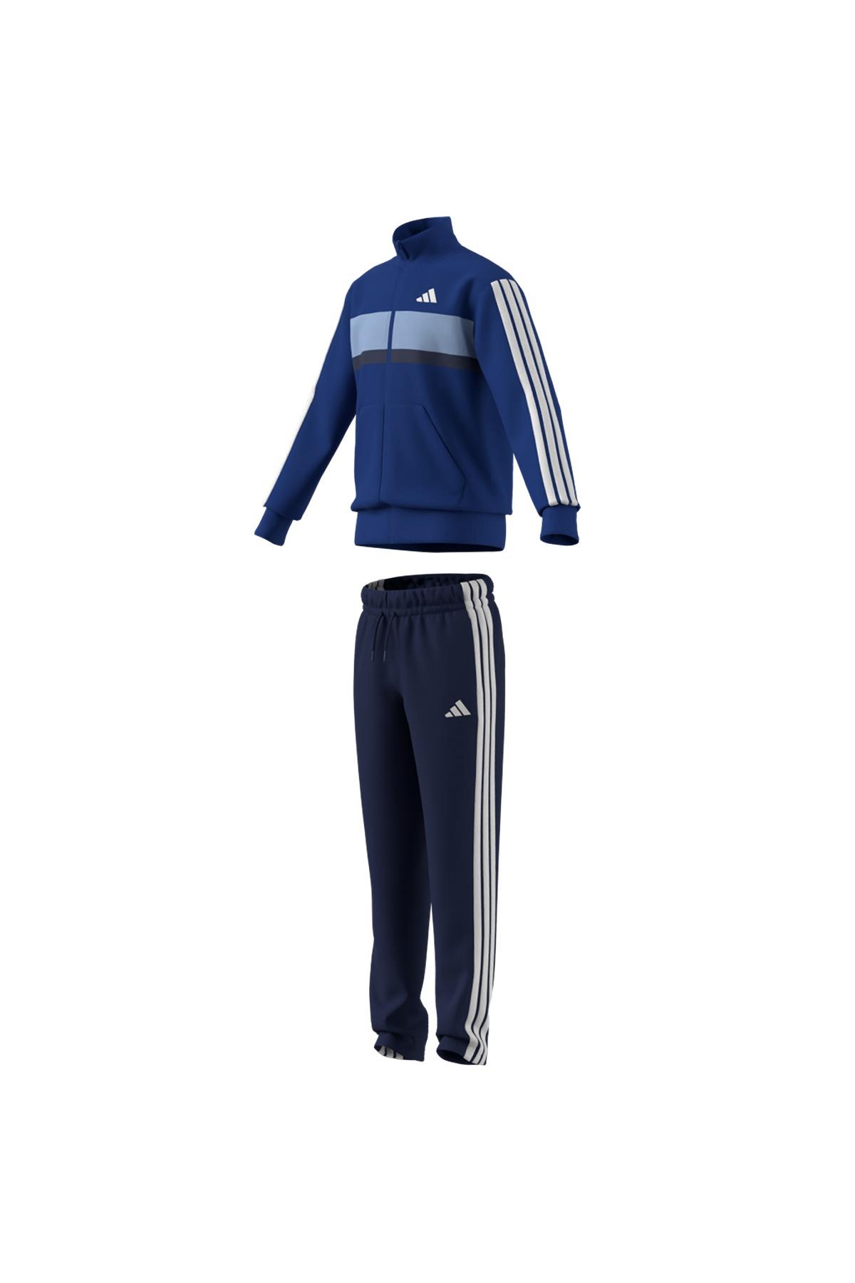 adidas Mavi Çocuk   Eşofman J 3S TIBERIO TS JC7518