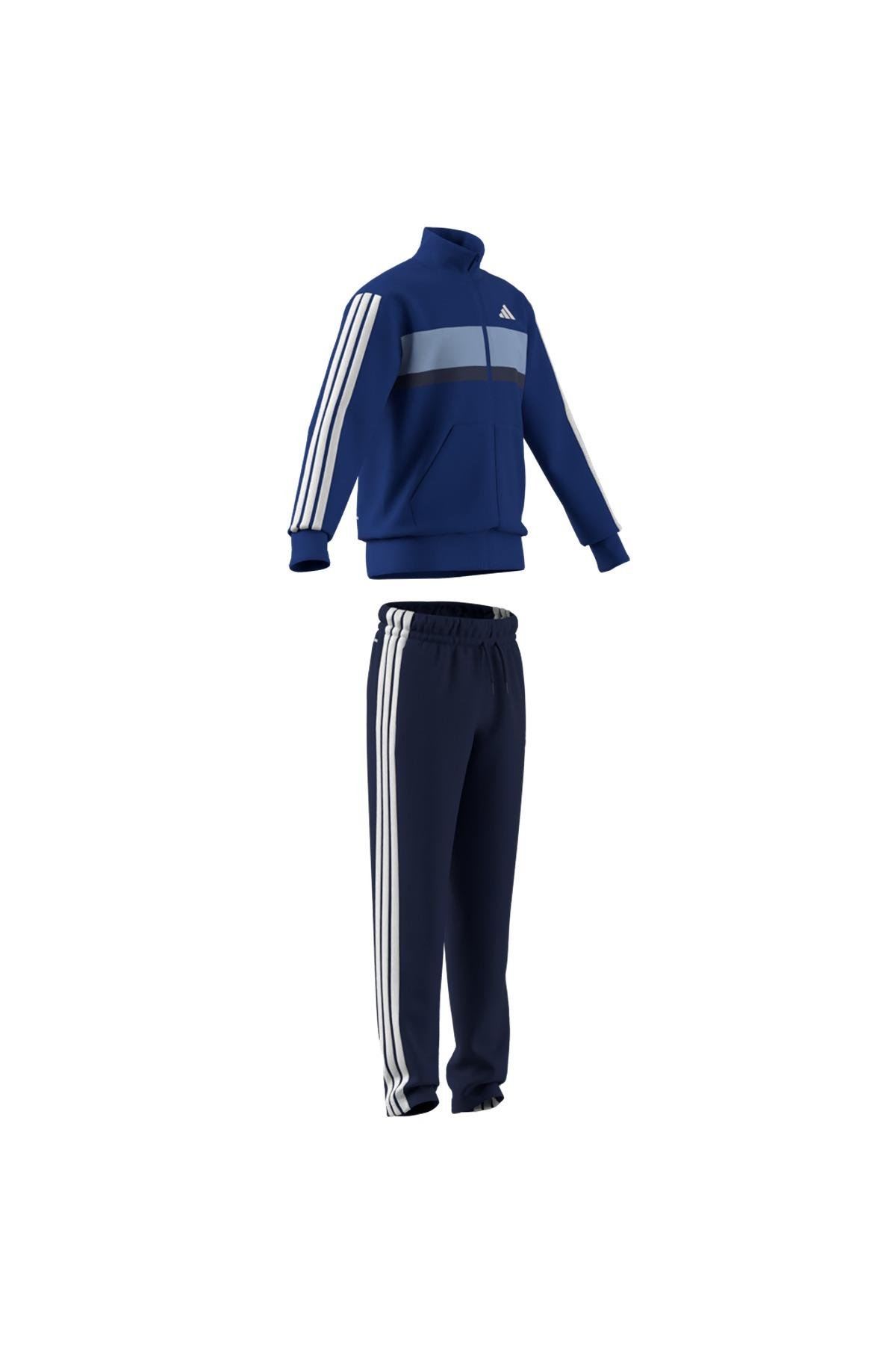 adidas Mavi Çocuk   Eşofman J 3S TIBERIO TS JC7518