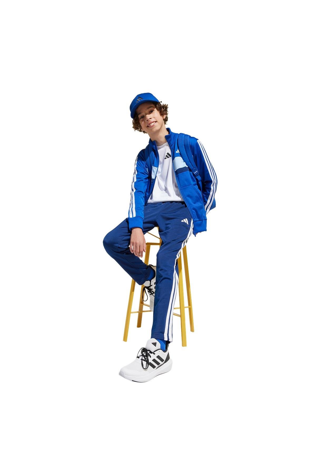 adidas Mavi Çocuk   Eşofman J 3S TIBERIO TS JC7518