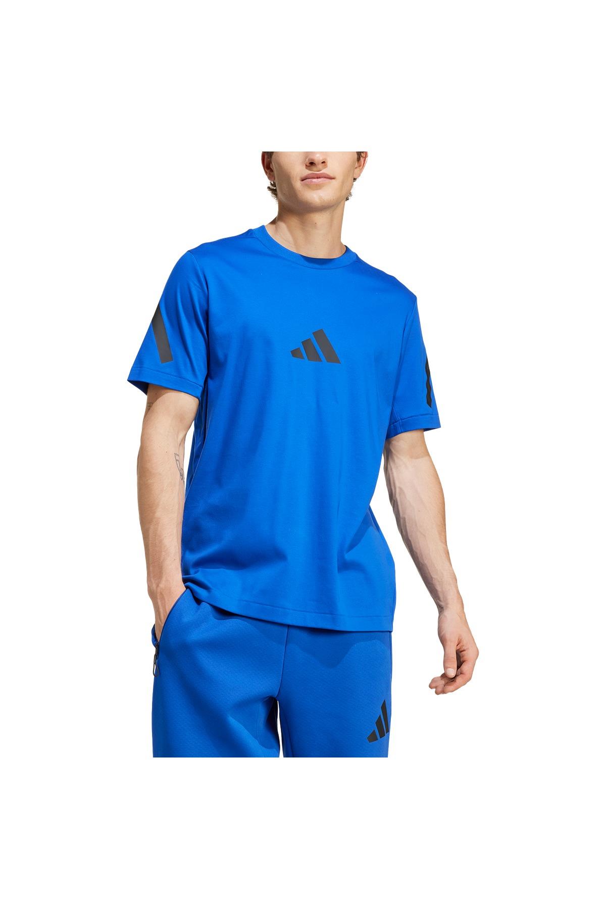 adidas Mavi  Erkek  T-shirt M Z.N.E. TEE JF6543 Mavi  Erkek  T-shirt M Z.N.E. TEE JF6543