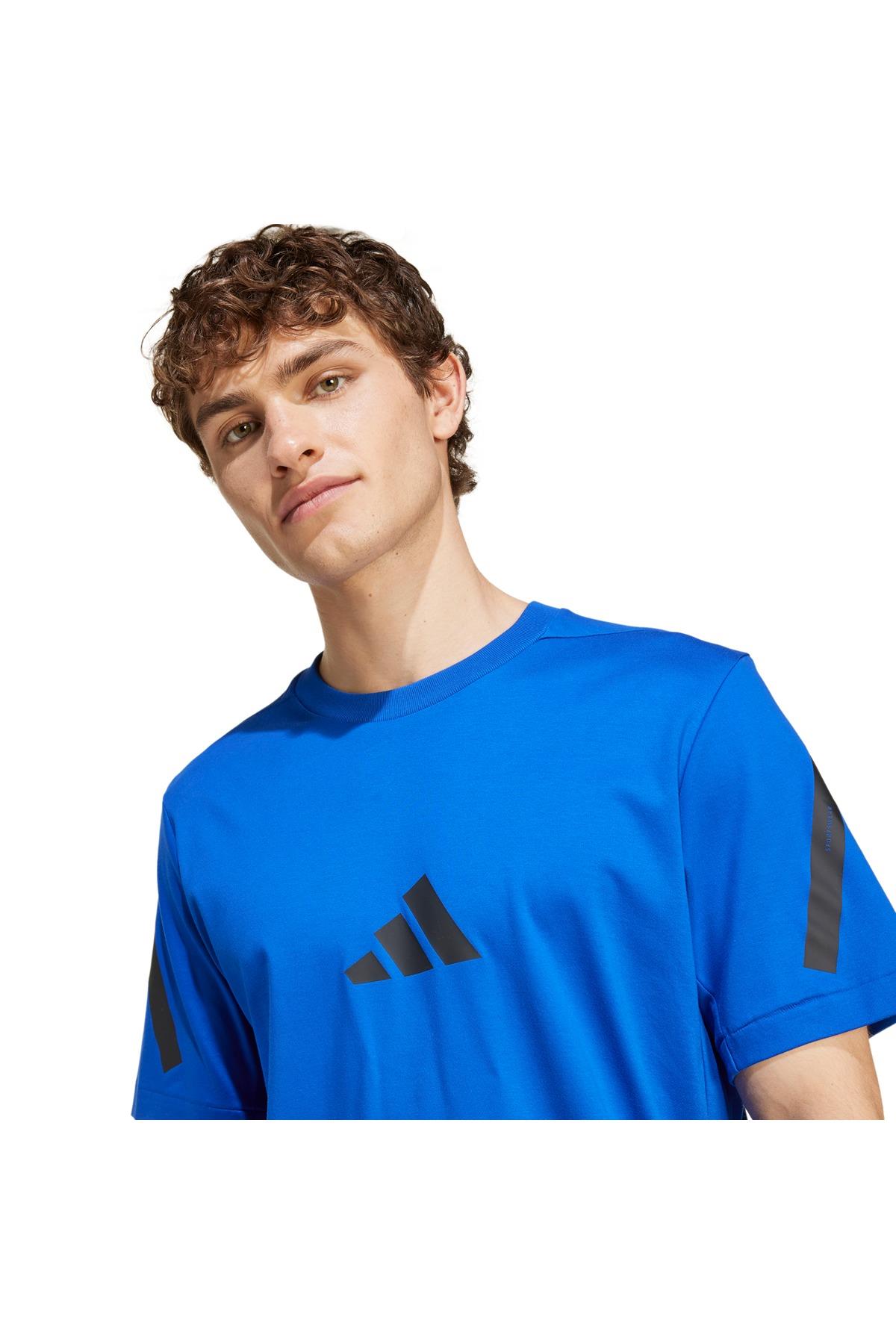 adidas Mavi  Erkek  T-shirt M Z.N.E. TEE JF6543 Mavi  Erkek  T-shirt M Z.N.E. TEE JF6543