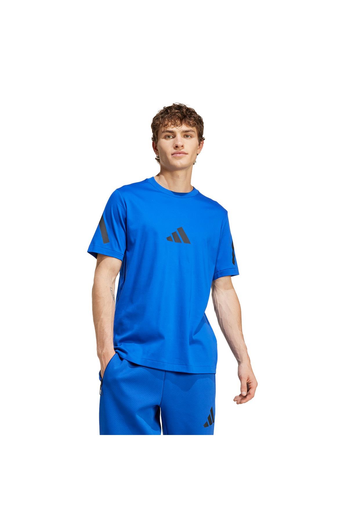 adidas Mavi  Erkek  T-shirt M Z.N.E. TEE JF6543 Mavi  Erkek  T-shirt M Z.N.E. TEE JF6543