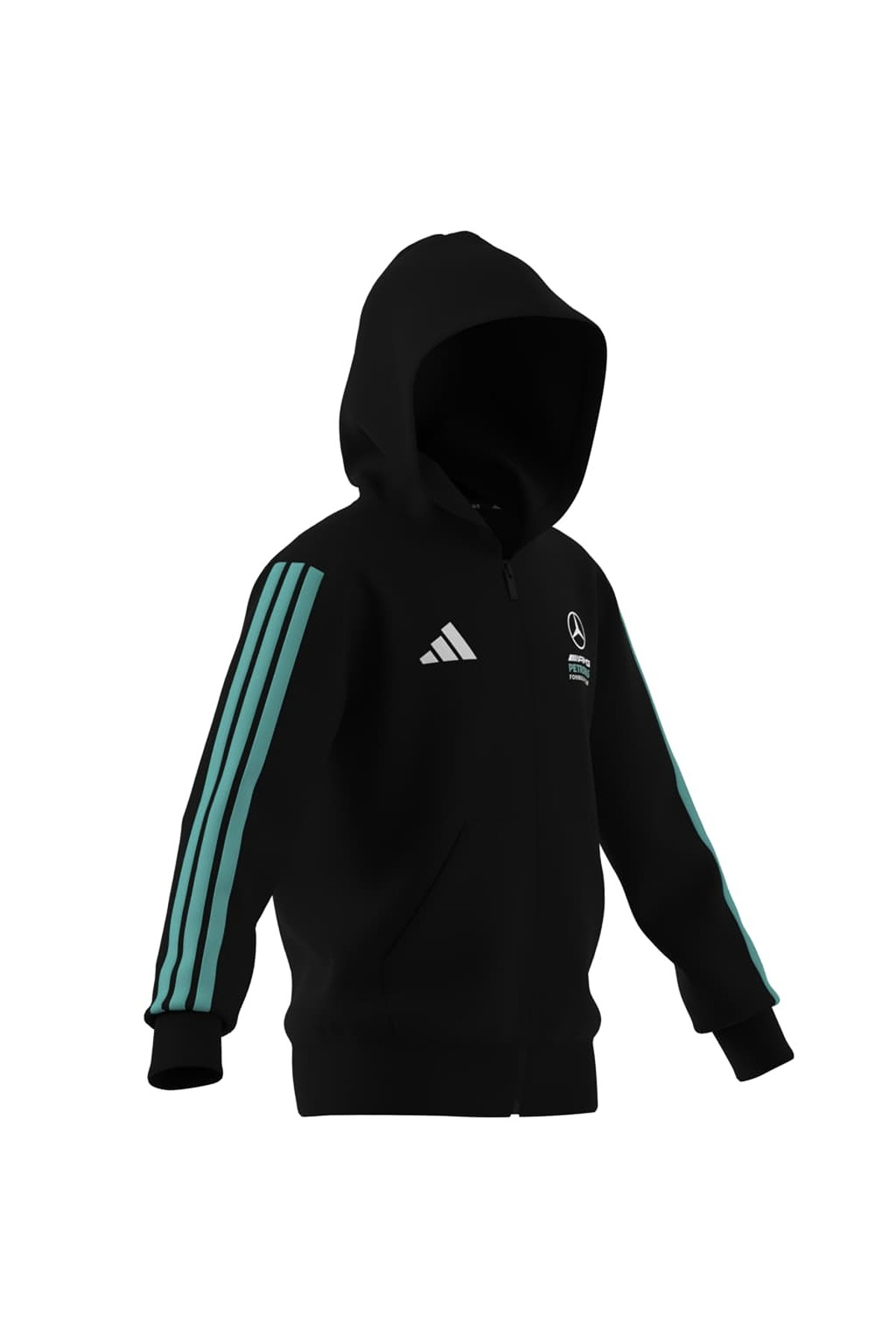 adidas MER DNA FZ HD Y Çocuk  Siyah  Sweatshirt KE5919