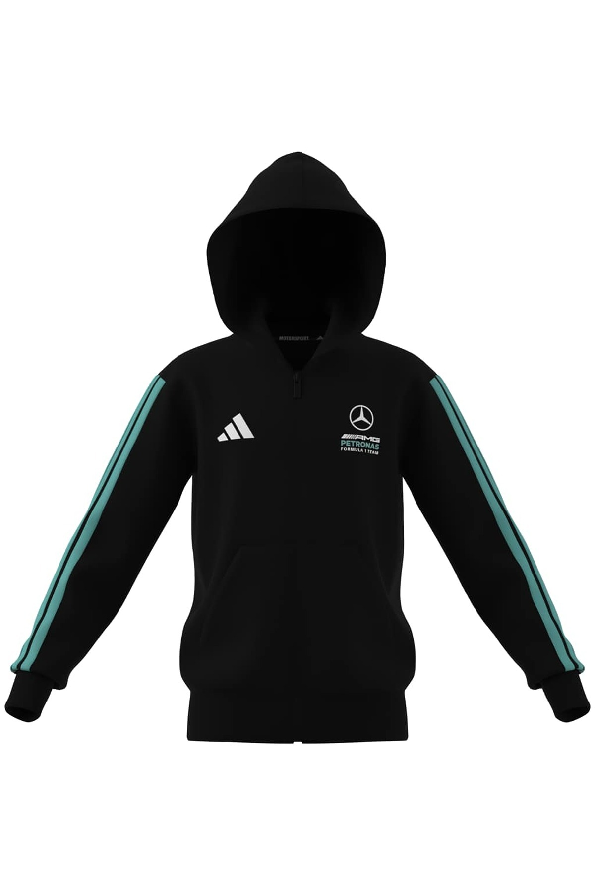 adidas MER DNA FZ HD Y Çocuk  Siyah  Sweatshirt KE5919