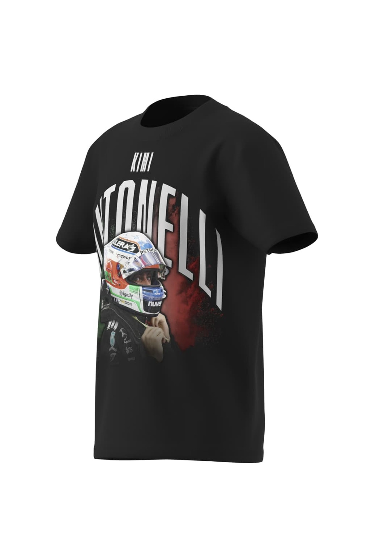 adidas MER KA GFTEE Y Çocuk  Siyah  T-shirt KE7752