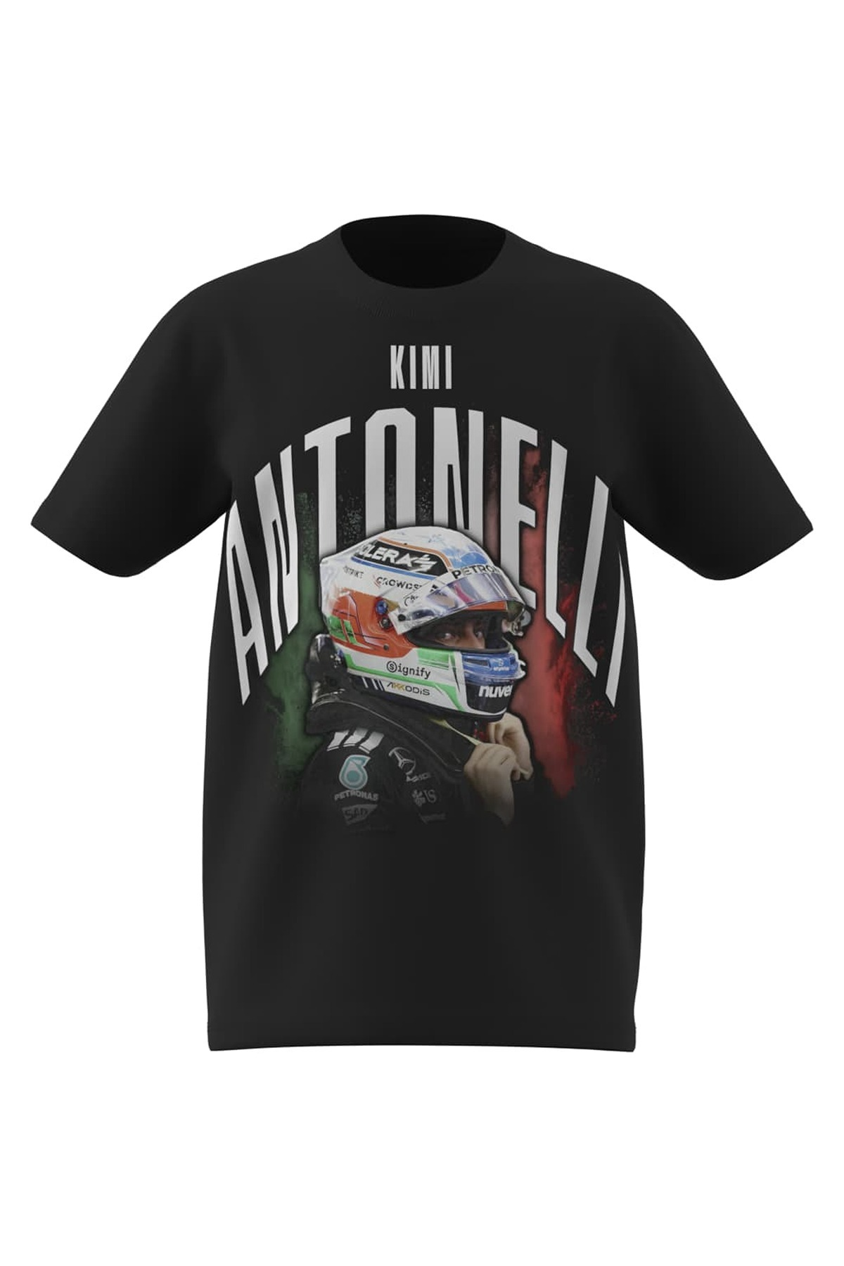 adidas MER KA GFTEE Y Çocuk  Siyah  T-shirt KE7752