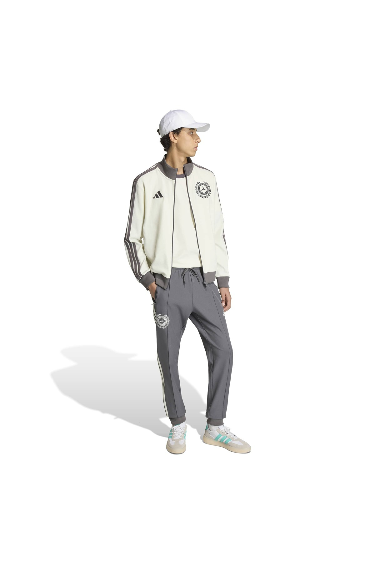 adidas MER SA ICN TT Erkek  Beyaz  Ceket KE8270