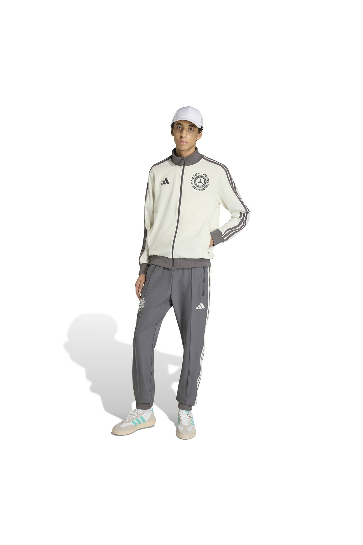 adidas MER SA ICN TT Erkek  Beyaz  Ceket KE8270