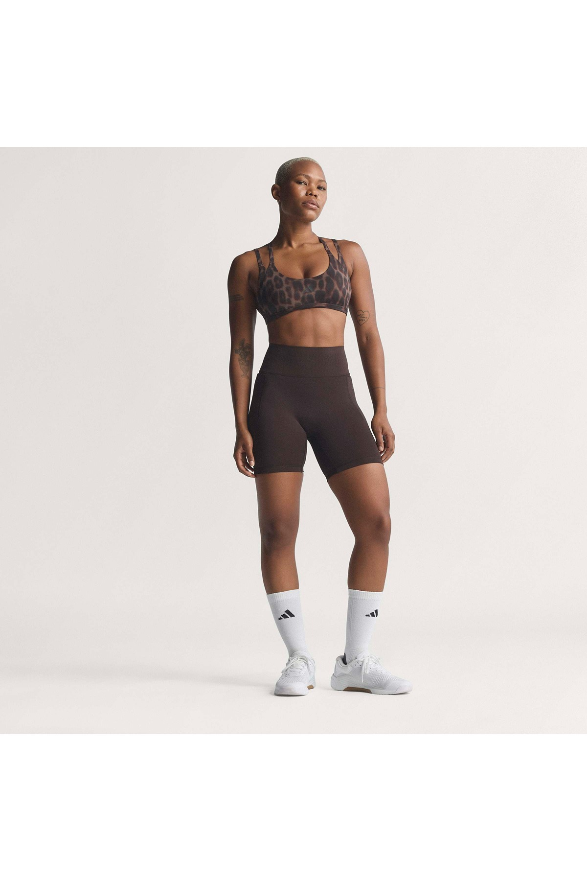 adidas OPT PL  SHO L Kadın  Kahverengi  Şort KF1043