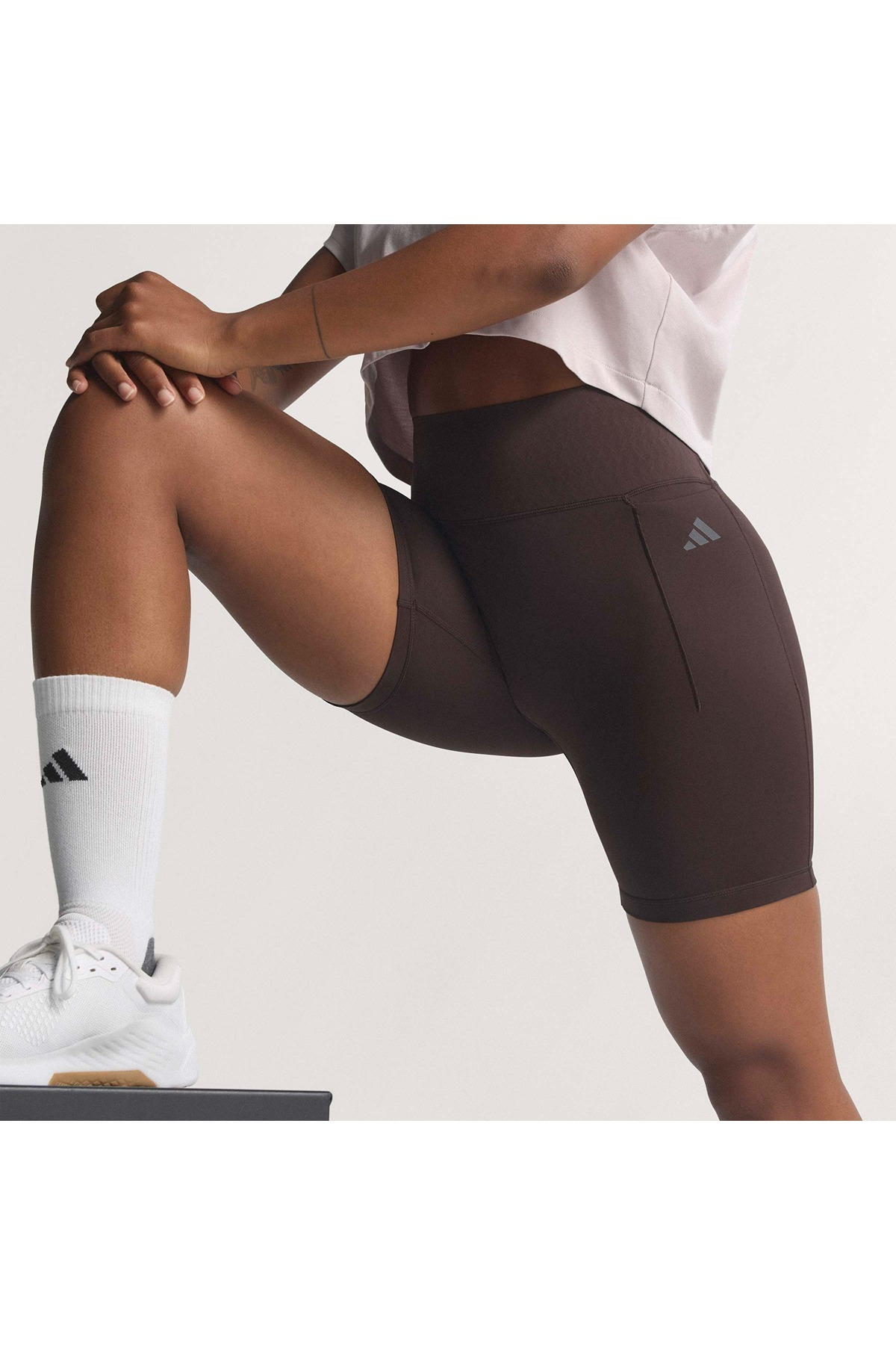 adidas OPT PL  SHO L Kadın  Kahverengi  Şort KF1043
