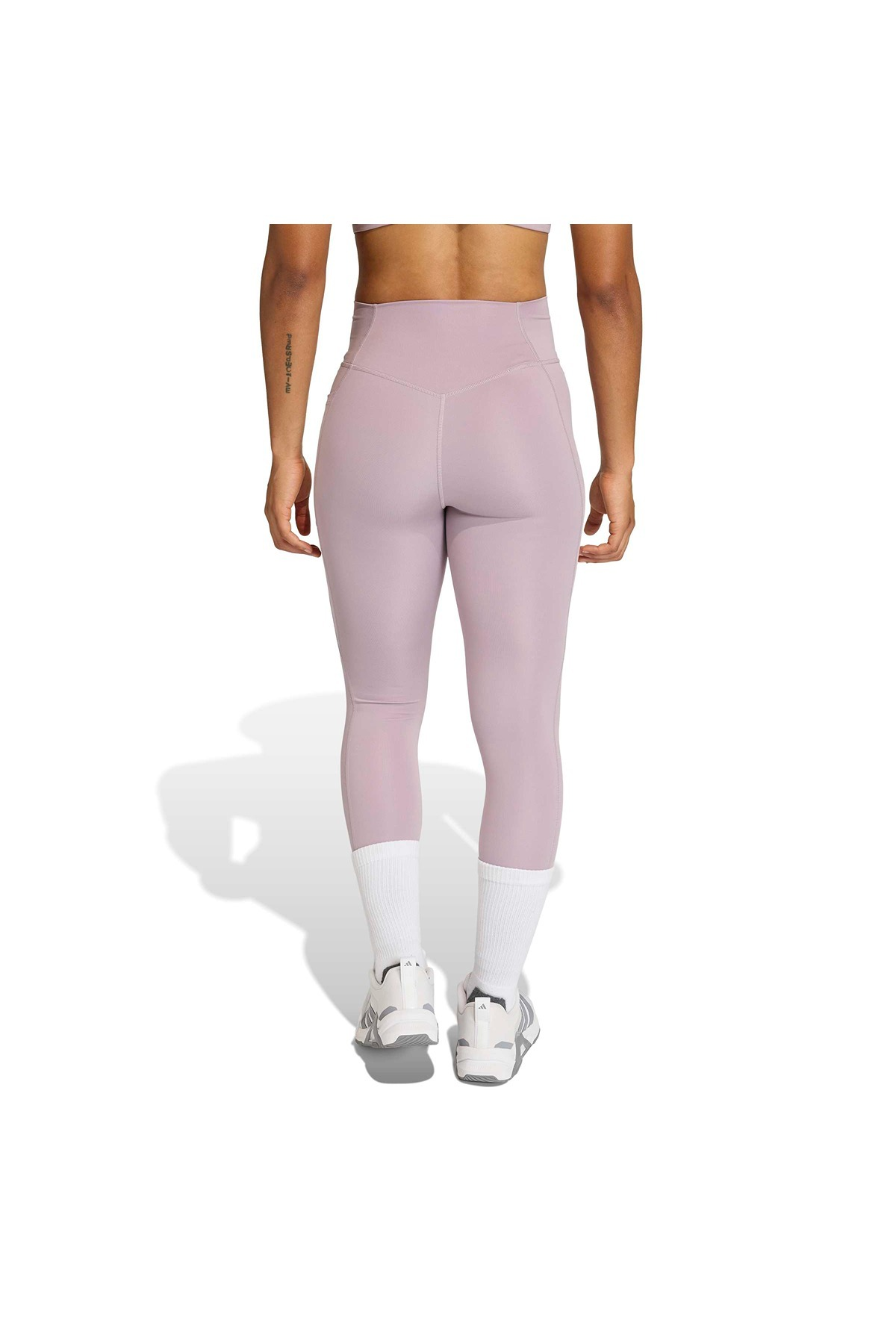 adidas OPT POW ESS 7/8 Kadın  Mor  Tayt KE5985