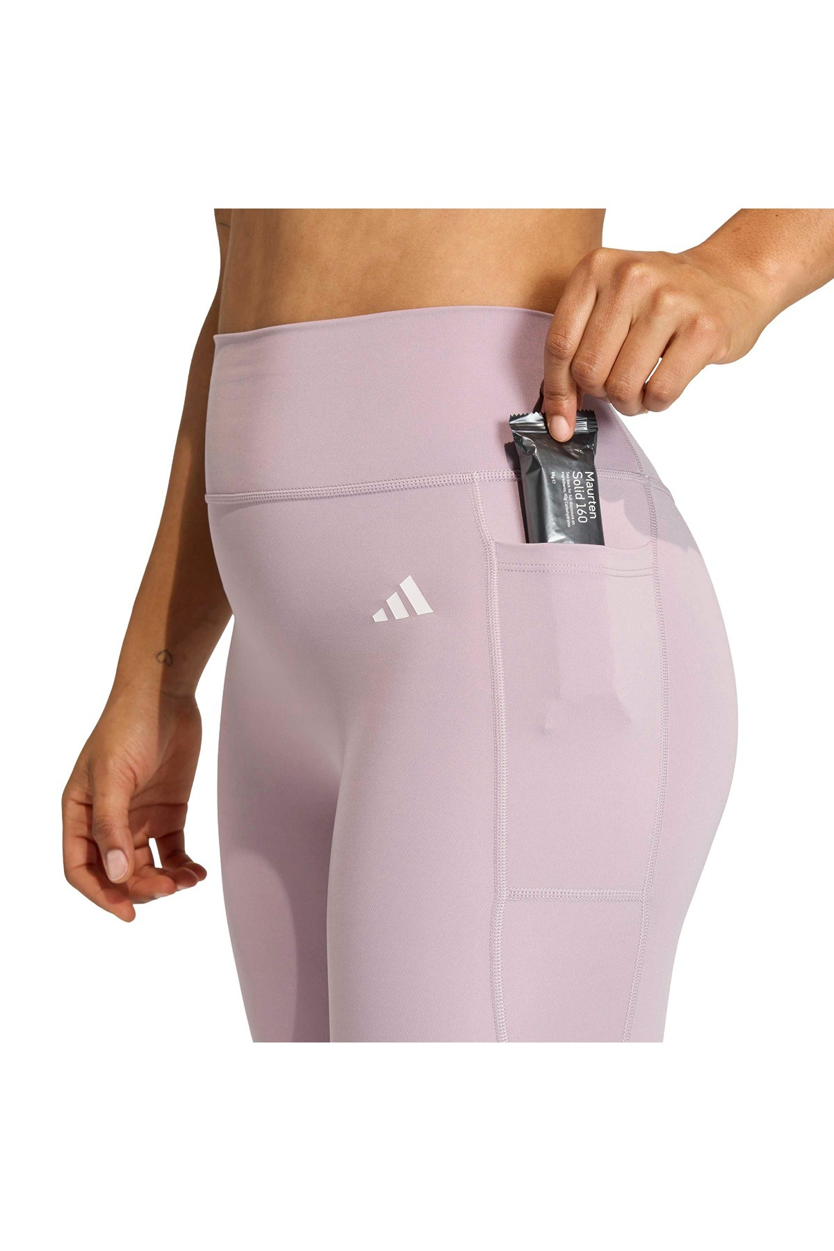 adidas OPT POW ESS 7/8 Kadın  Mor  Tayt KE5985