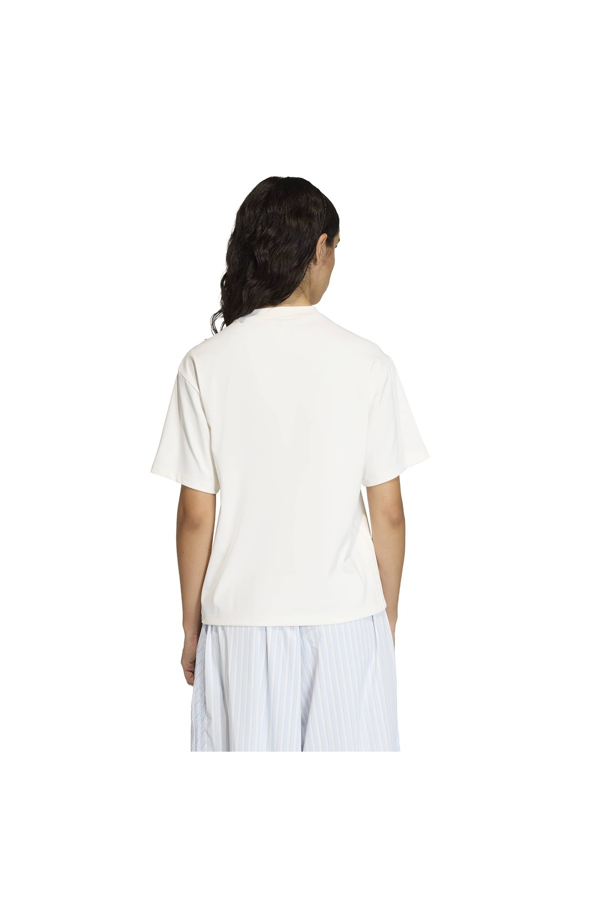 adidas P ESS T Kadın  Beyaz  T-shirt KC8856