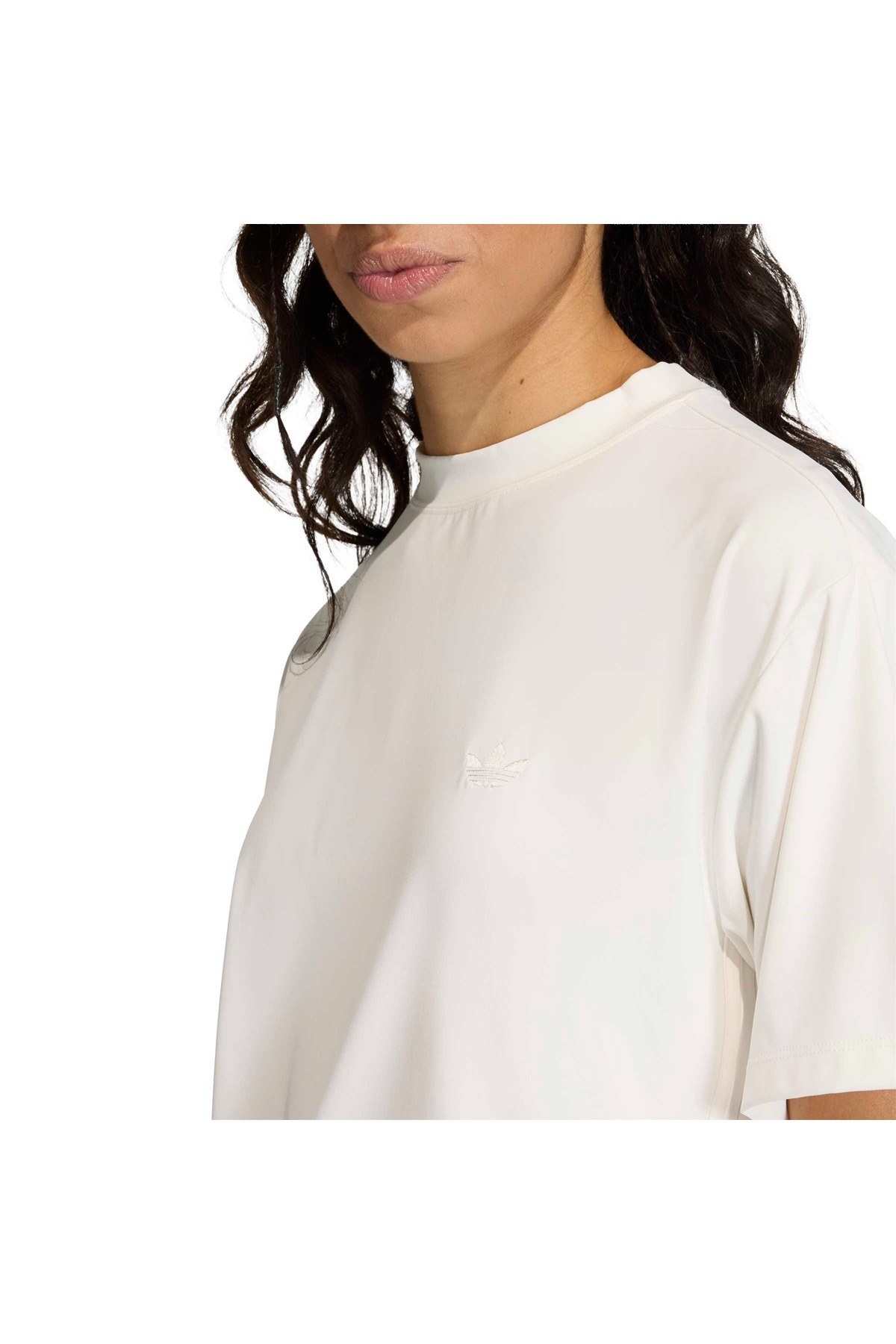 adidas P ESS T Kadın  Beyaz  T-shirt KC8856