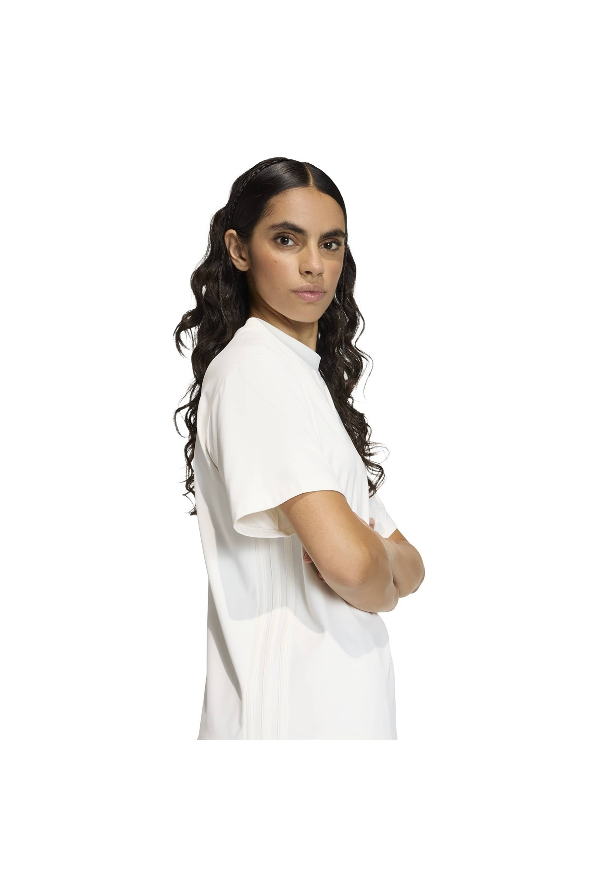 adidas P ESS T Kadın  Beyaz  T-shirt KC8856