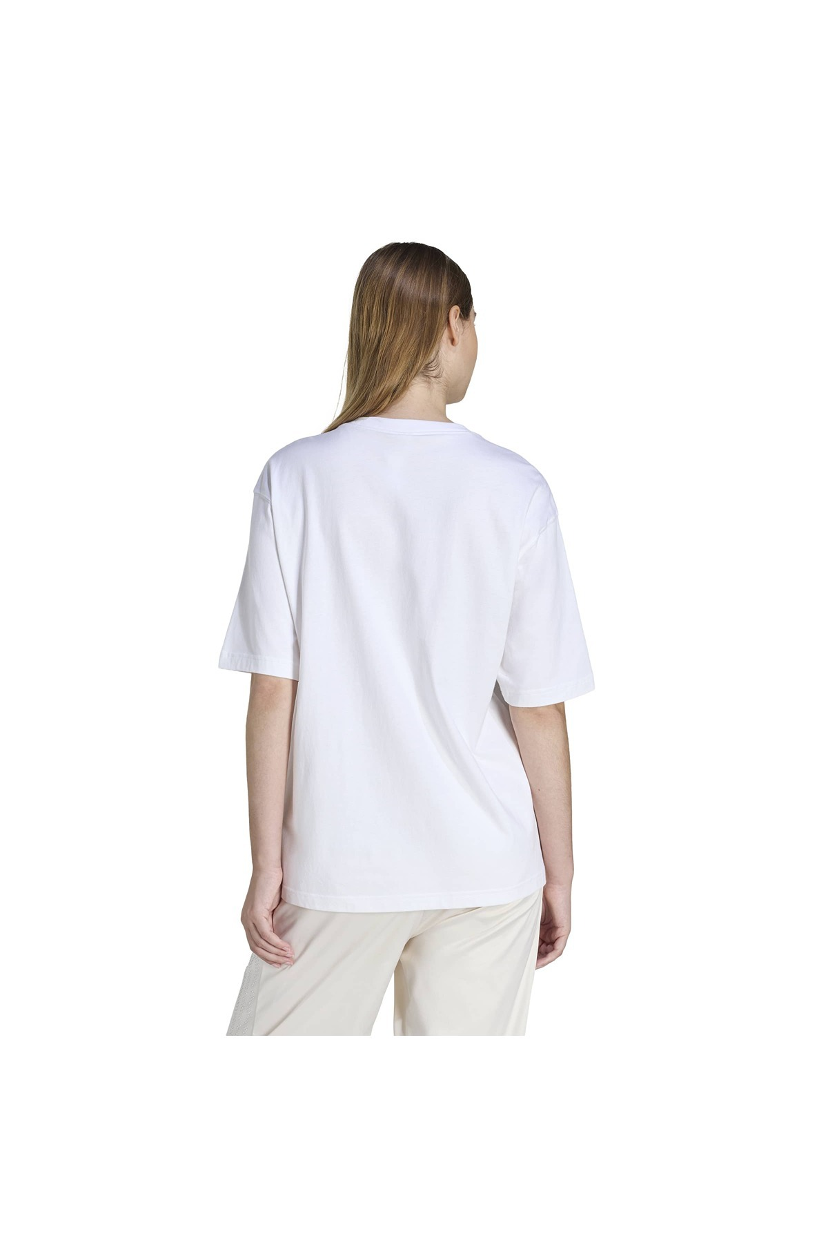 adidas PEARL TEE Kadın  Beyaz  T-shirt KE3428