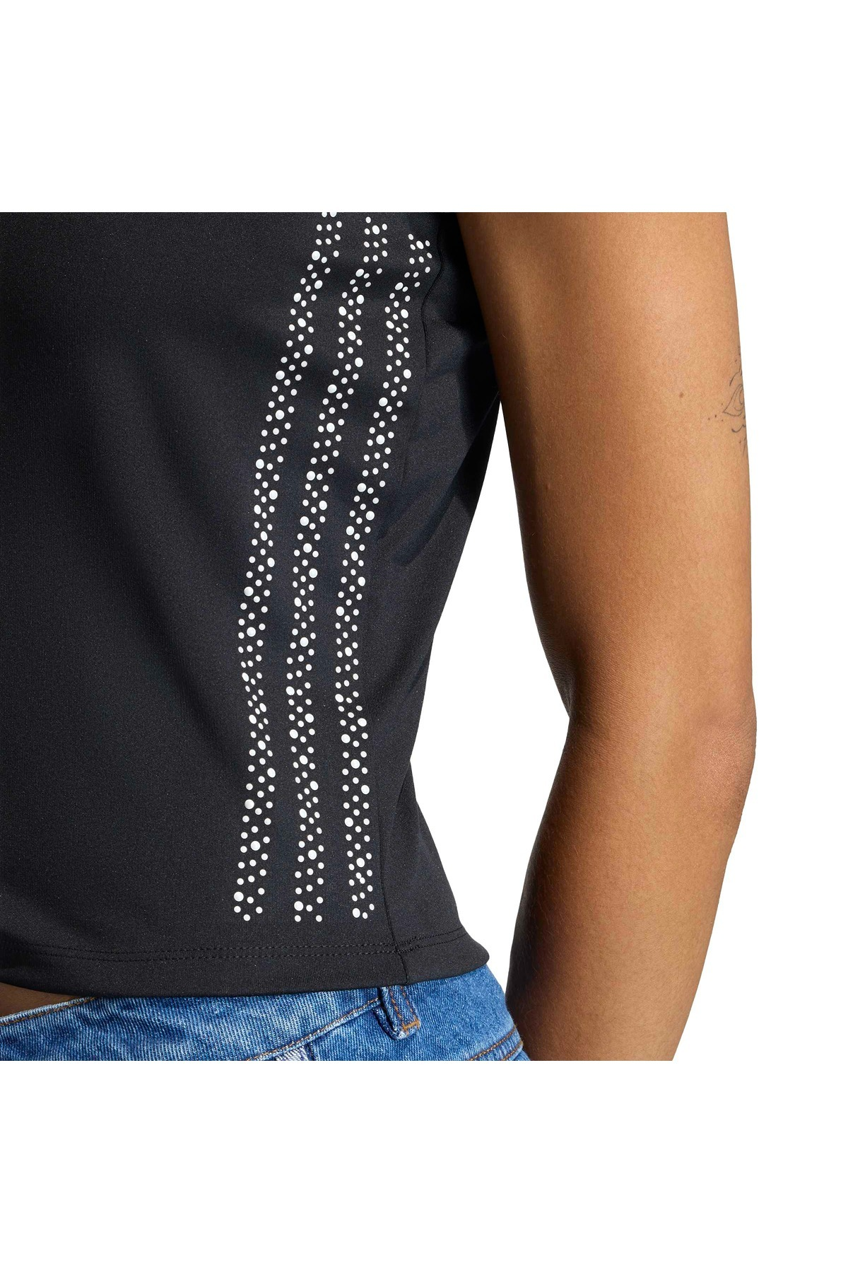 adidas PEARL TUBE TOP Kadın  Siyah  Atlet KC7860