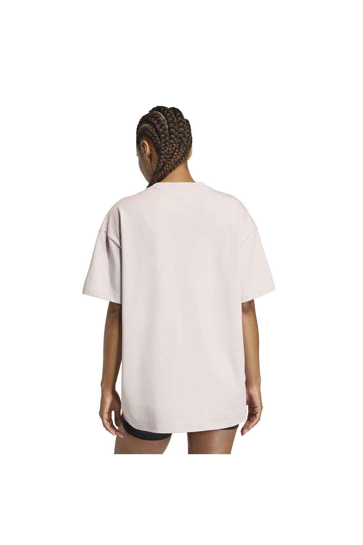 adidas PL ESS TEE Kadın  Mor  T-shirt KE8523