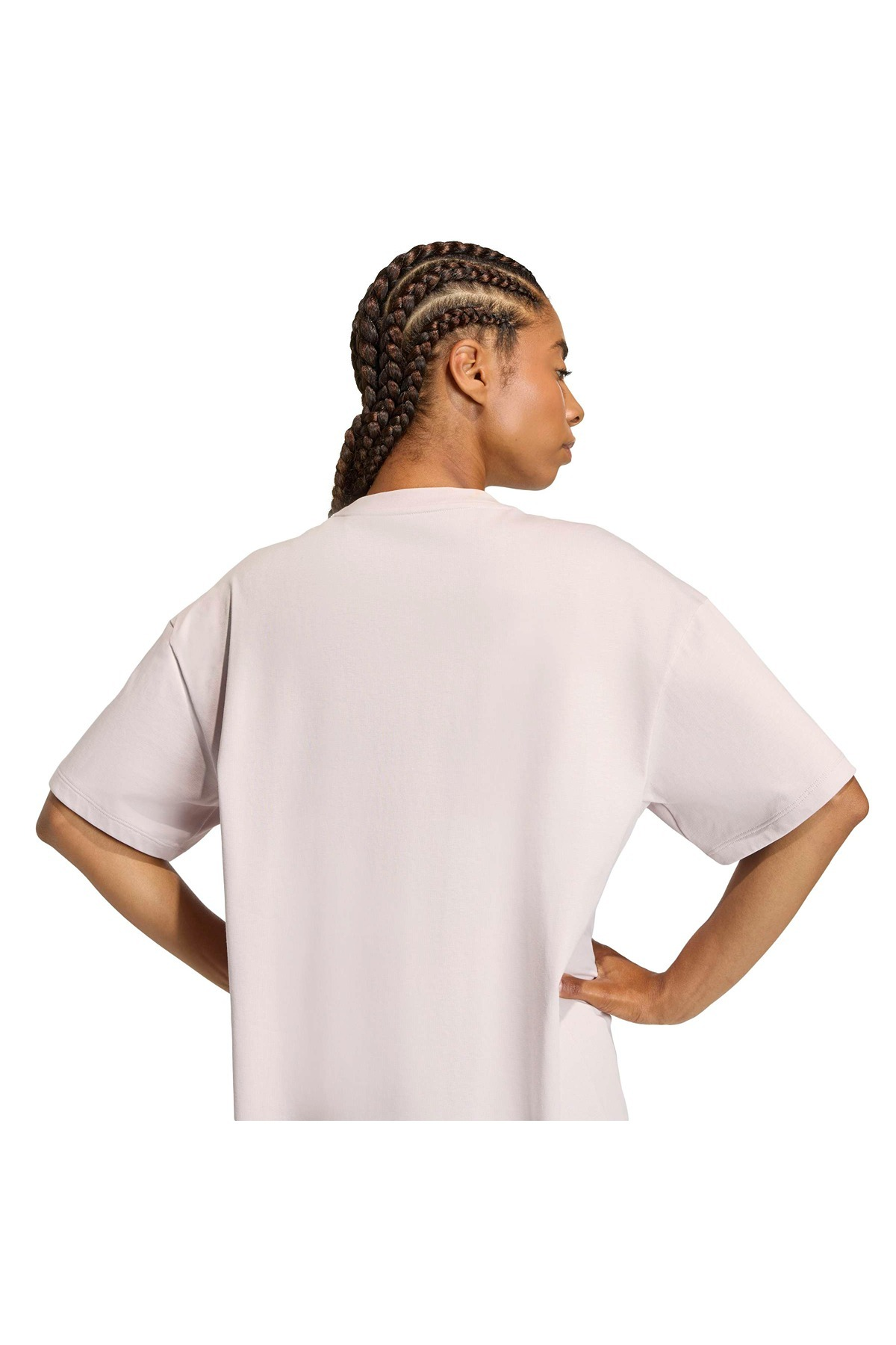adidas PL ESS TEE Kadın  Mor  T-shirt KE8523