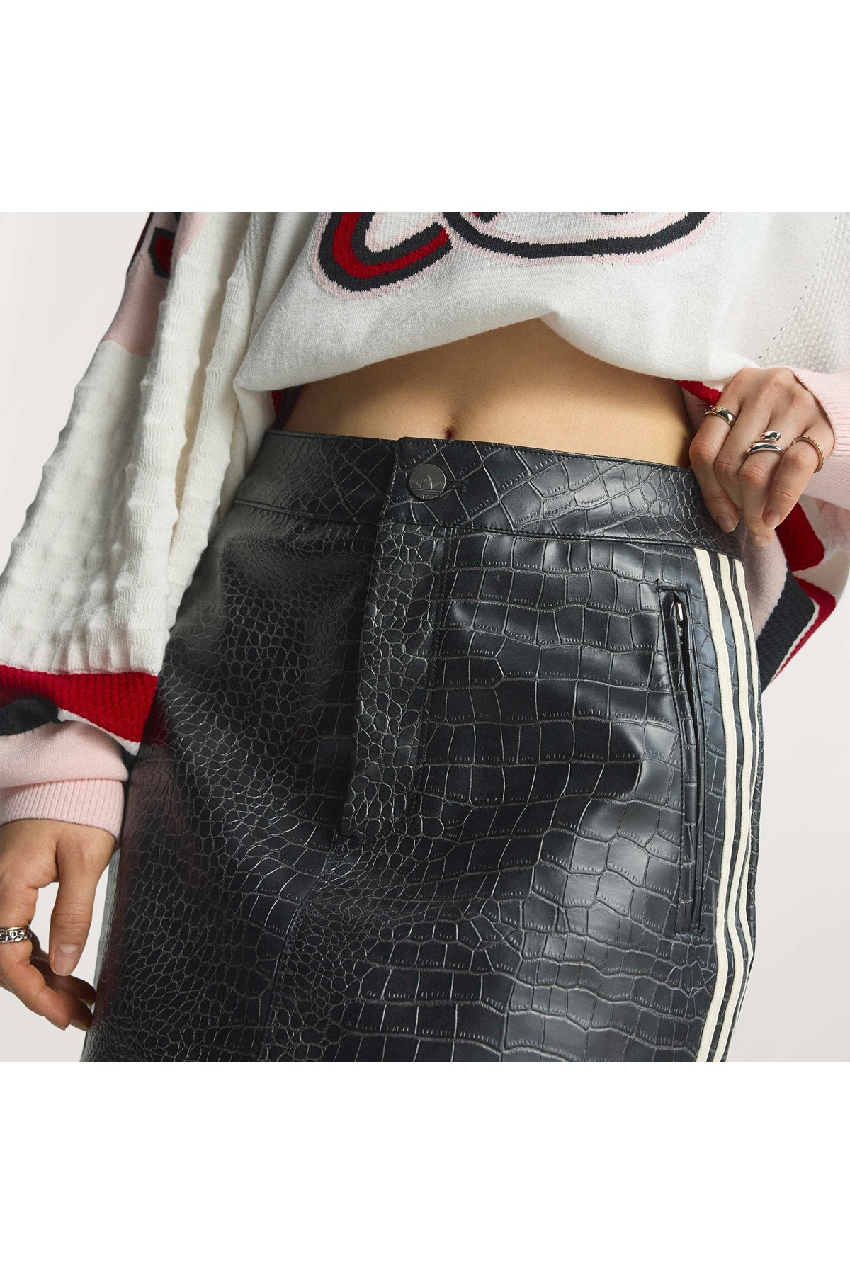 adidas PLEATHER SK Kadın  Siyah  Etek KE5034