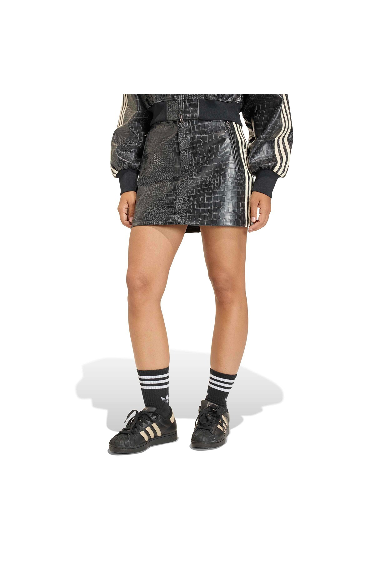 adidas PLEATHER SK Kadın  Siyah  Etek KE5034